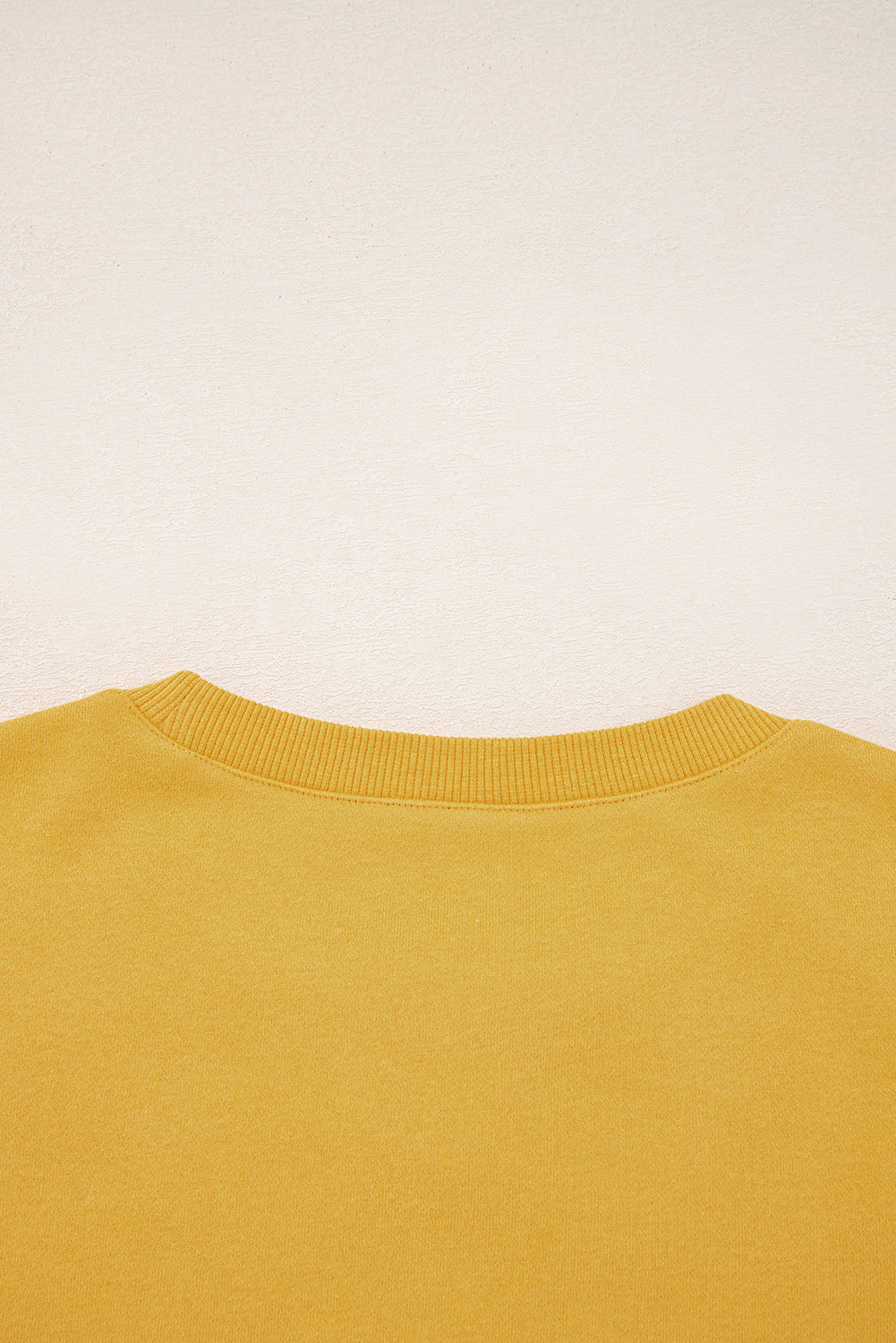 Pleated Balloon Sleeve Pullover Solid Sweatshirt - Tops/Sweatshirts & Hoodies