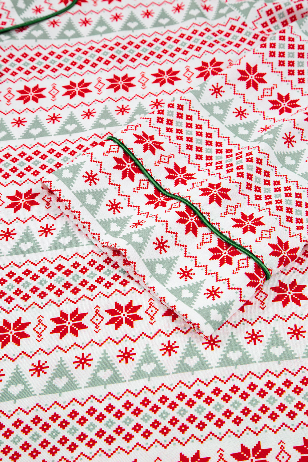 Christmas Print Shirt Pyjama Set - eAura