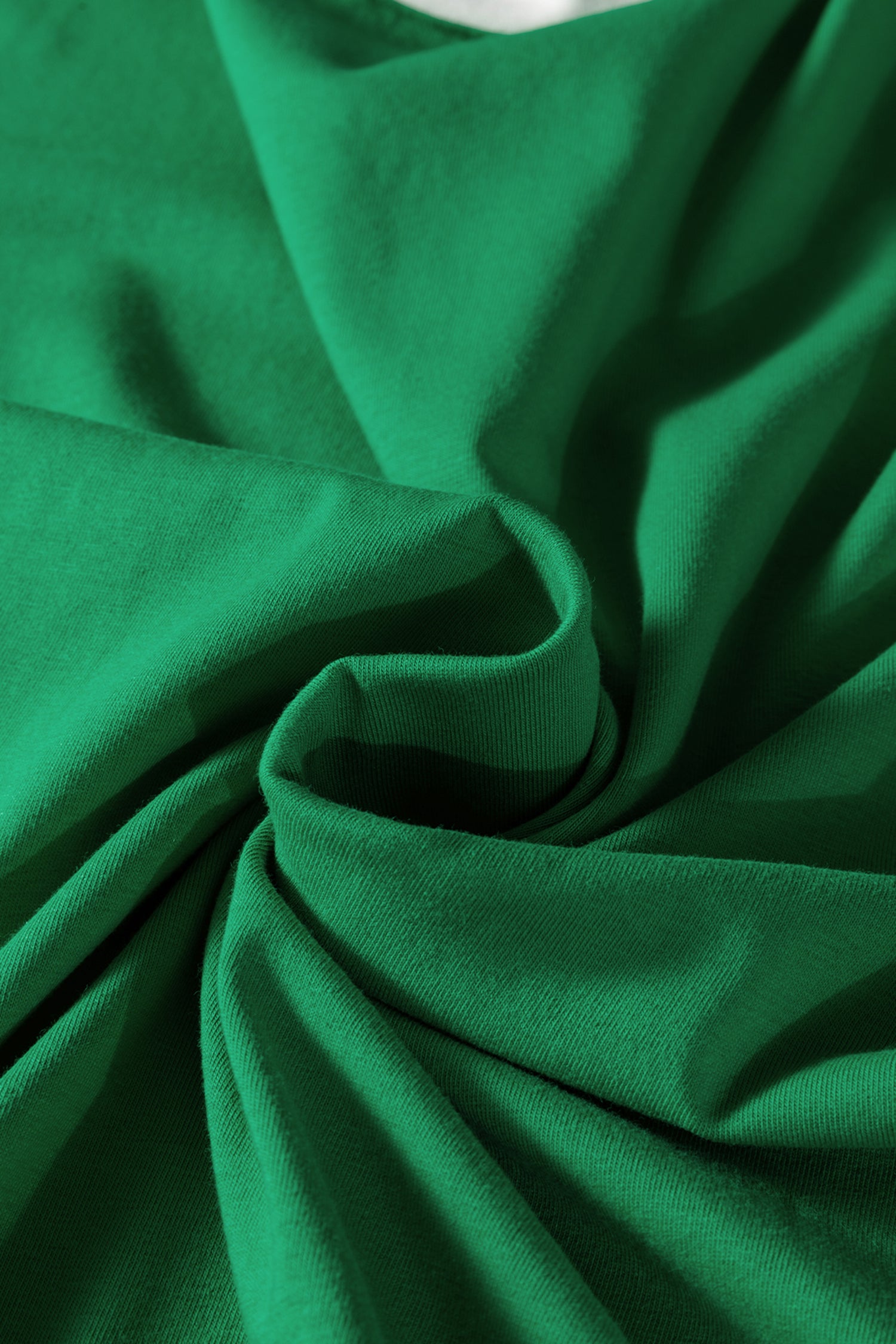 Varsity Striped Accent Contrast Crew Neck Long Sleeve T-Shirt - Tops/Long Tops