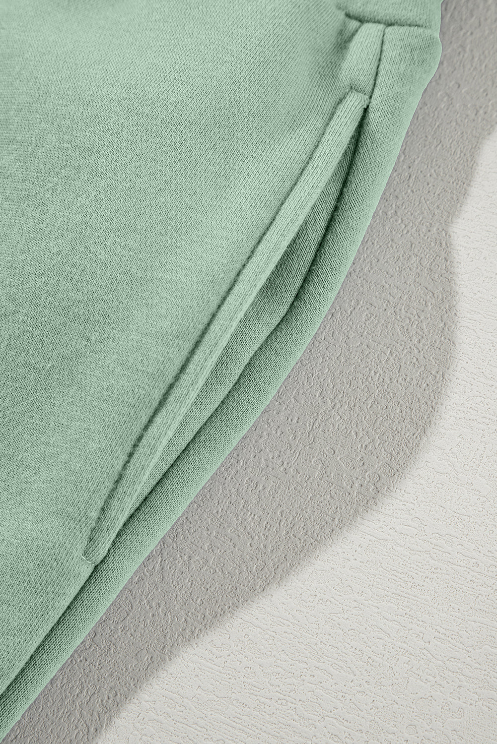 Drop Shoulder Zip Up Jacket Drawstring Joggers Co-ord Set - eAura