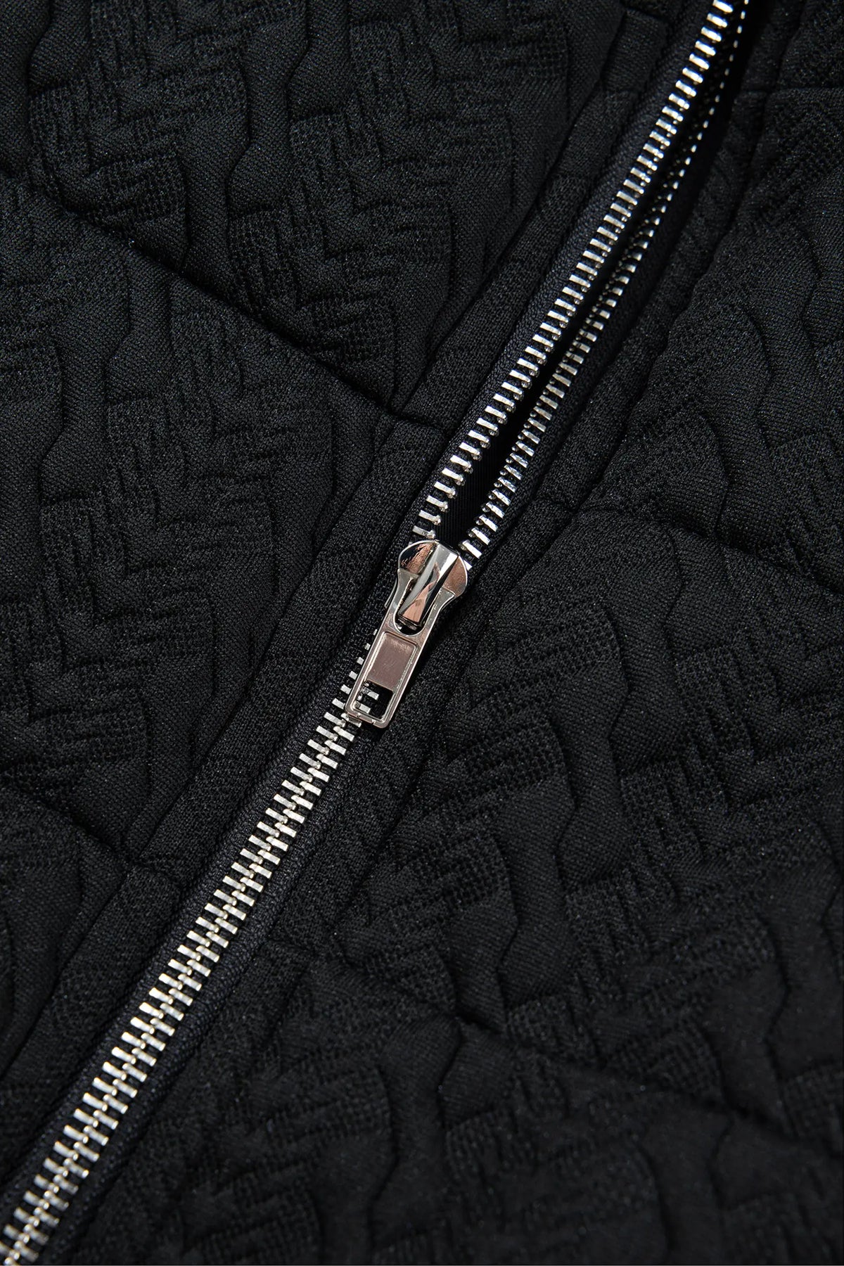 Quilted Stand-Neck Zipper Vest