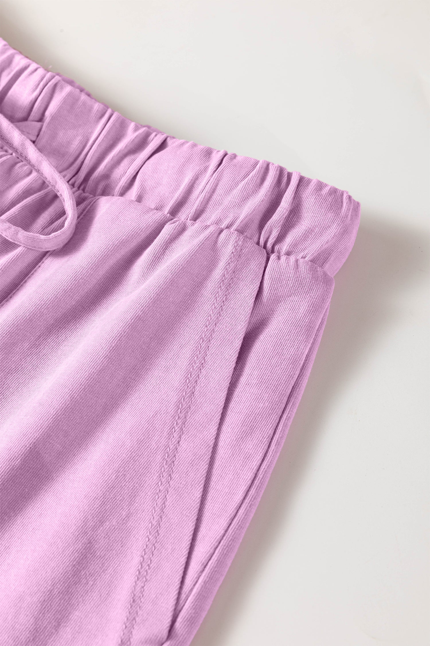 Mineral Wash Cotton Shorts & Tee Co-ord Set