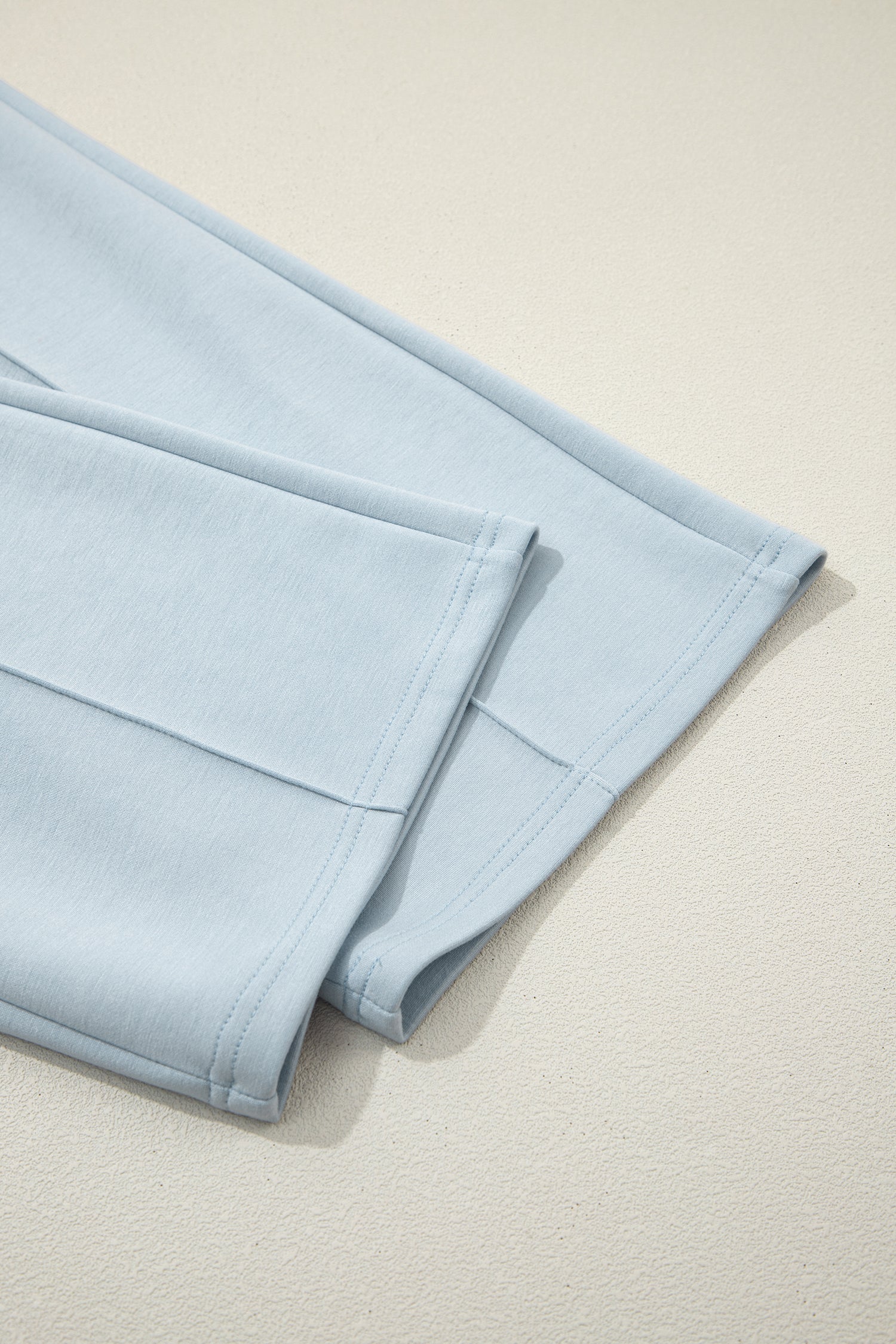 Half Zip Polo Tee Casual Trousers Co-ord Set