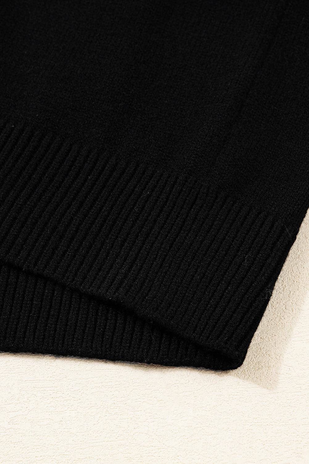 Crew Neck Drop Shoulder Sweater Dear-Lover Dropshipping
