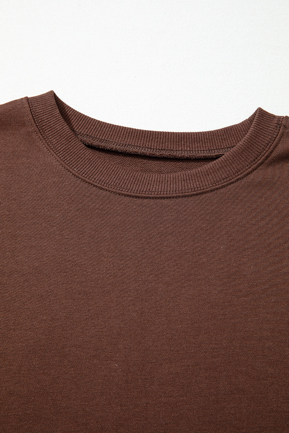 Striped Detail Drop Shoulder Oversized Sweatshirt