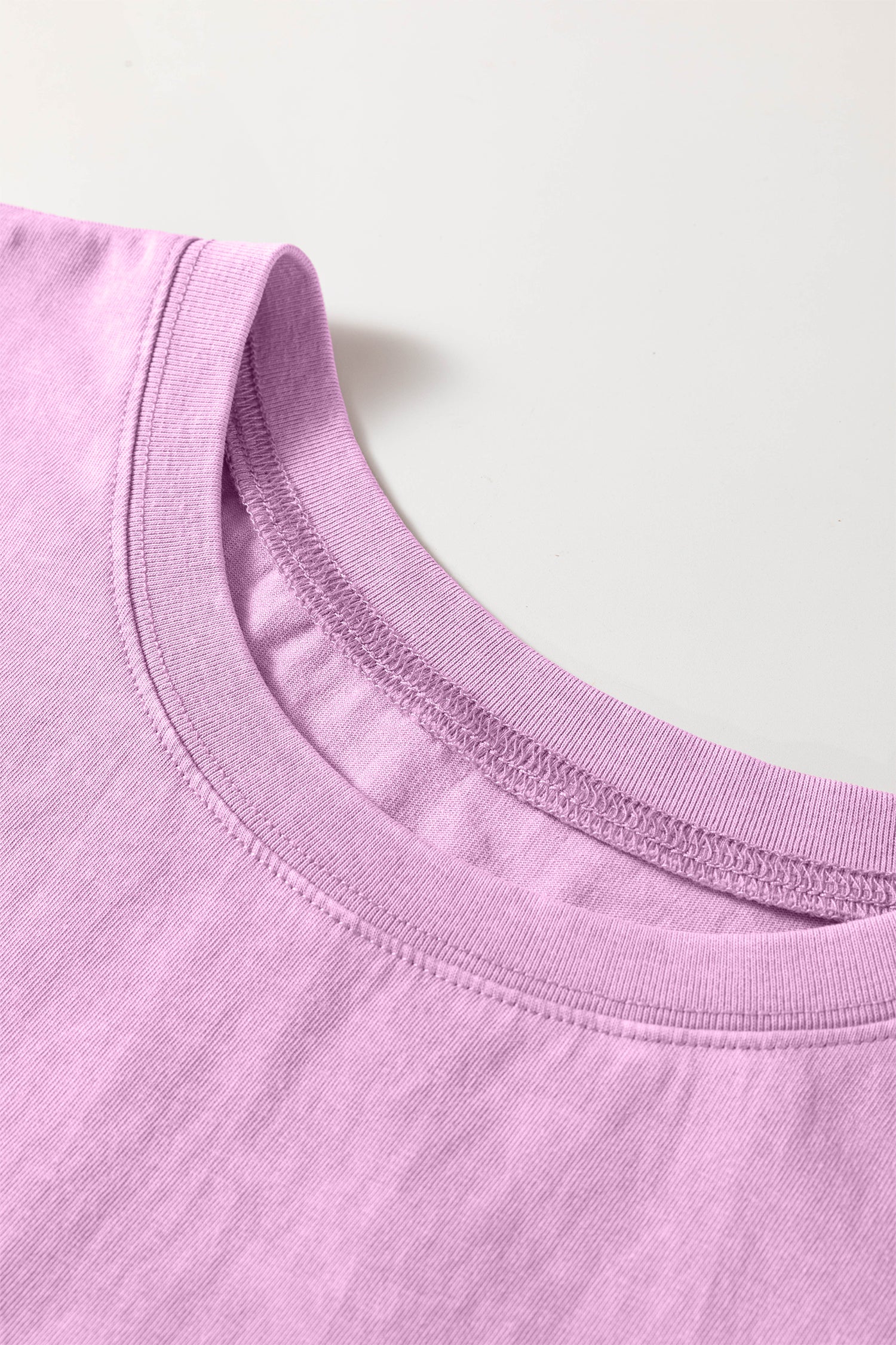 Mineral Wash Cotton Shorts & Tee Co-ord Set