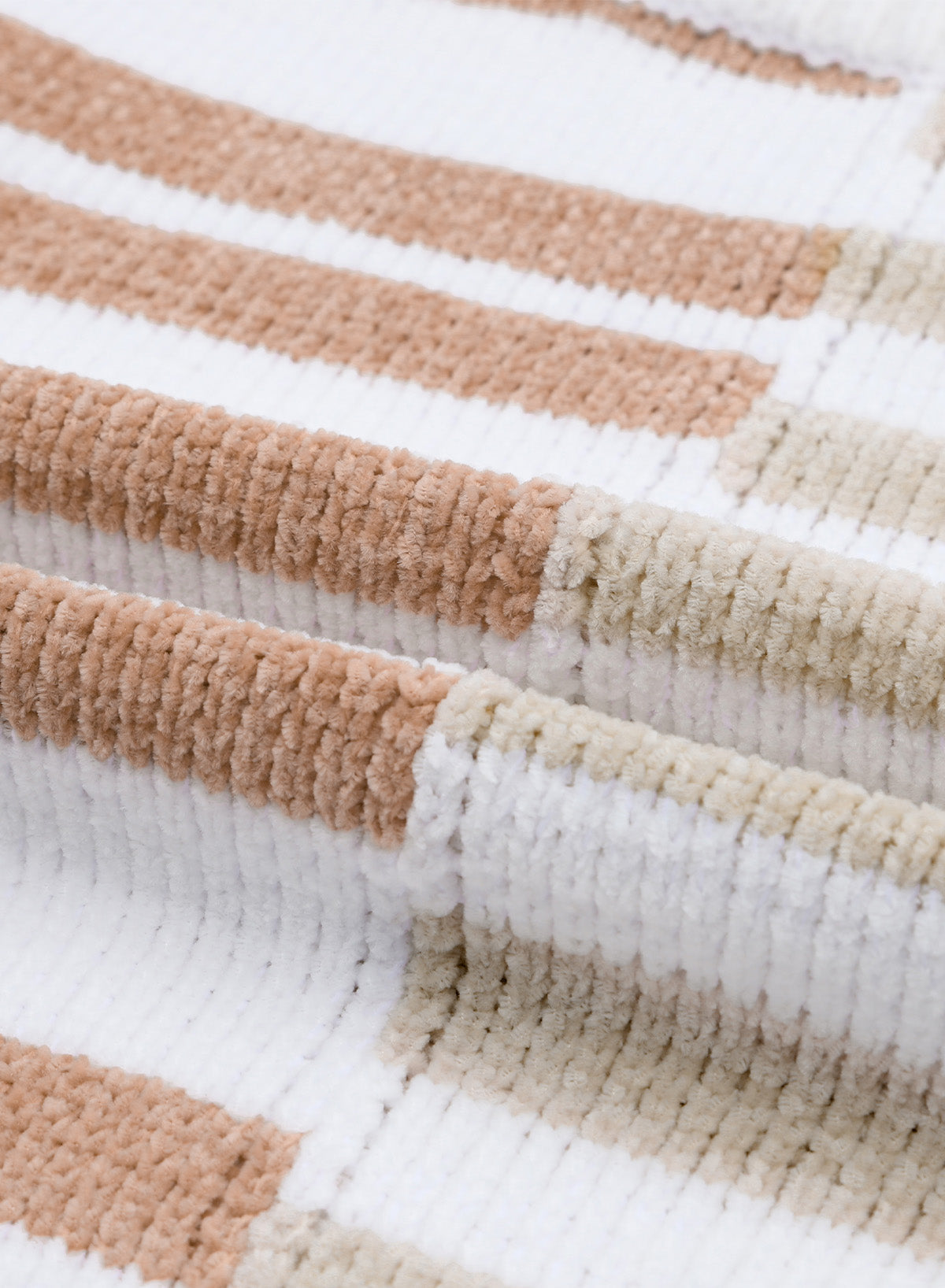 Stripe Blocked Drop Shoulder Slouchy Sweater eAura