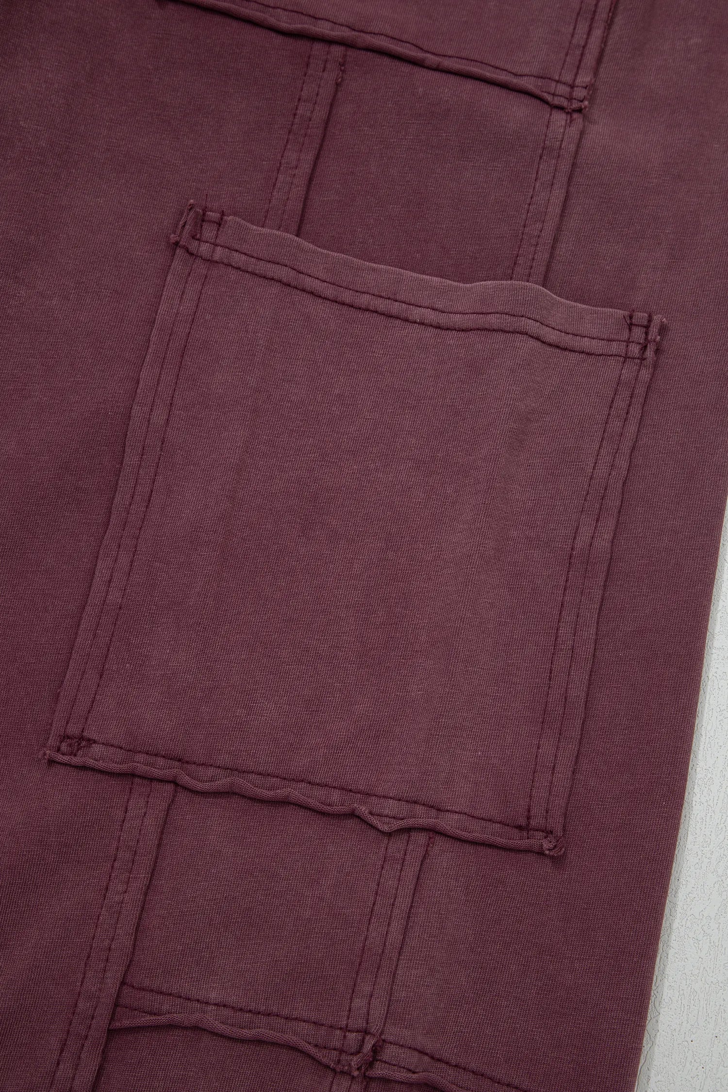 Mineral Red Mineral Wash Cargo Patched Pocket Utility Sweatpants