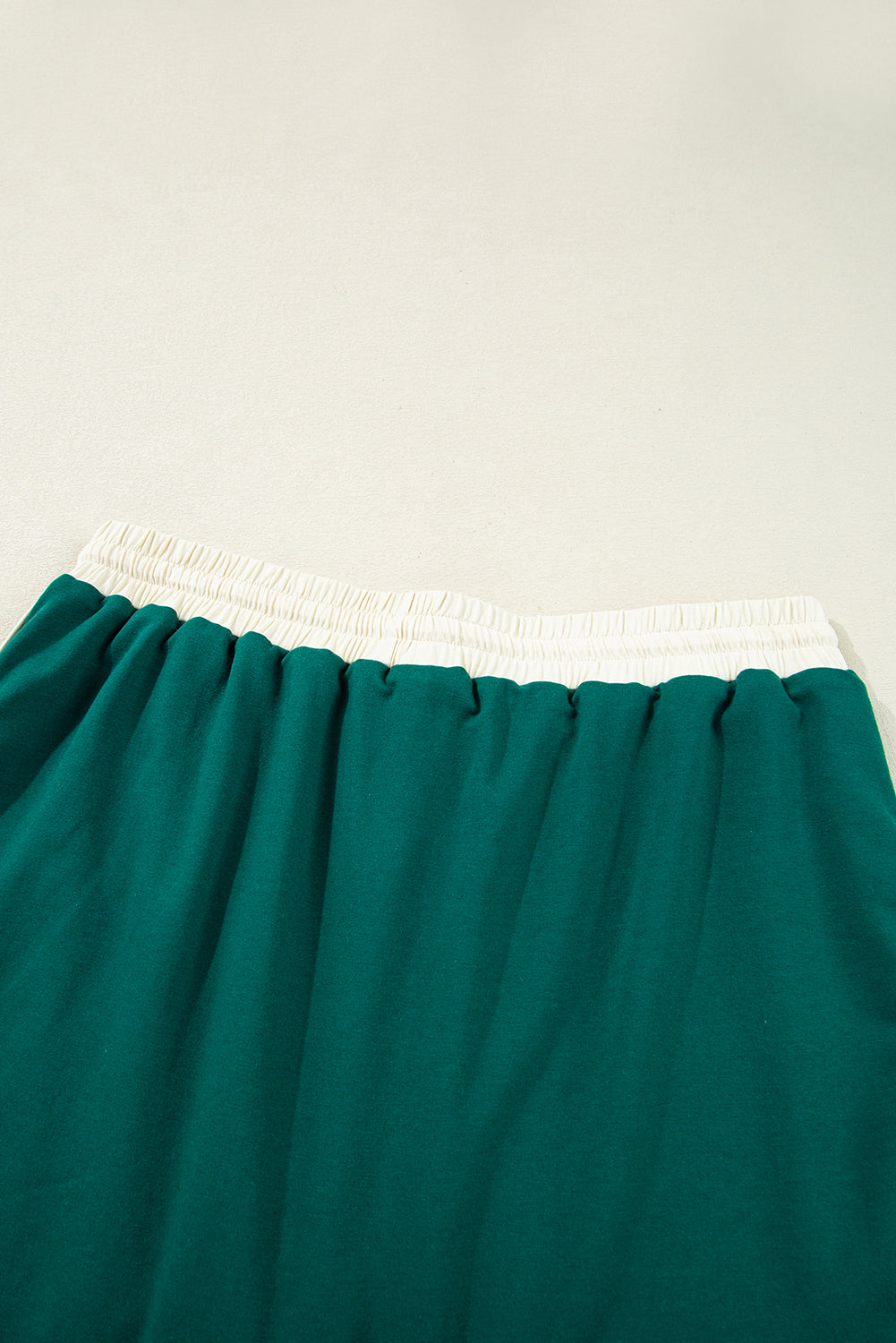 Plus Size Contrast Trim T-Shirt and Skirt Two Piece Co-ord Set Dear-Lover Dropshipping