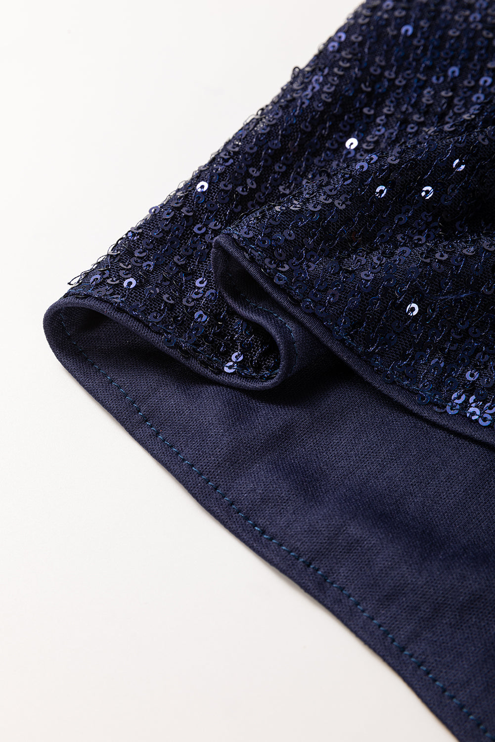 Sequinned Deep V-Neck Buttoned Tank Top - eAura