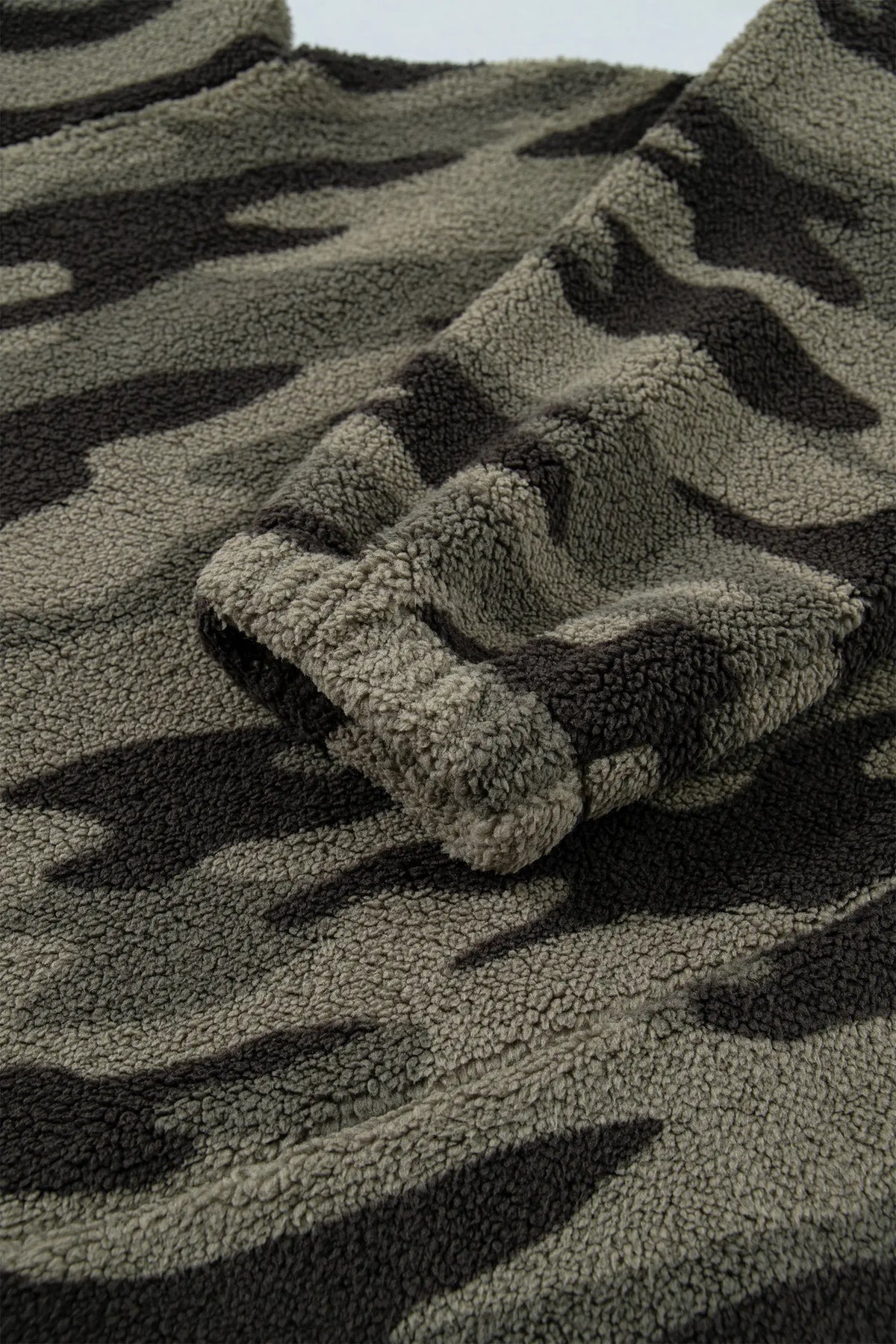 Fleece Half-Zip Pocket Sweatshirt