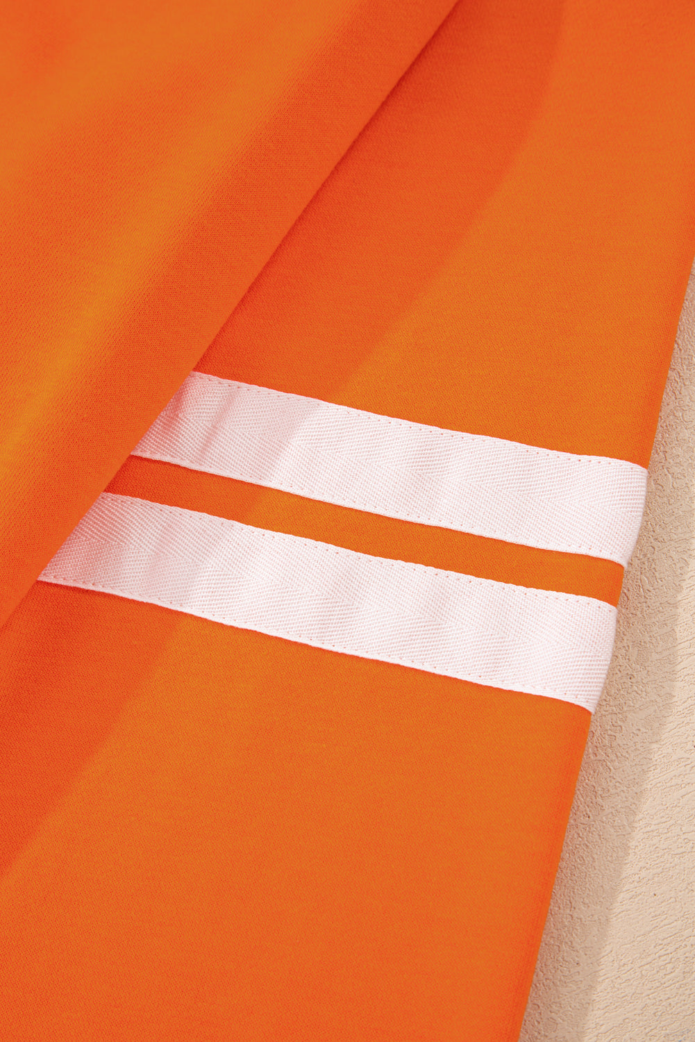 Varsity Stripe Detail Drop Shoulder Pullover Mini Skort Co-ord Set - eAura
