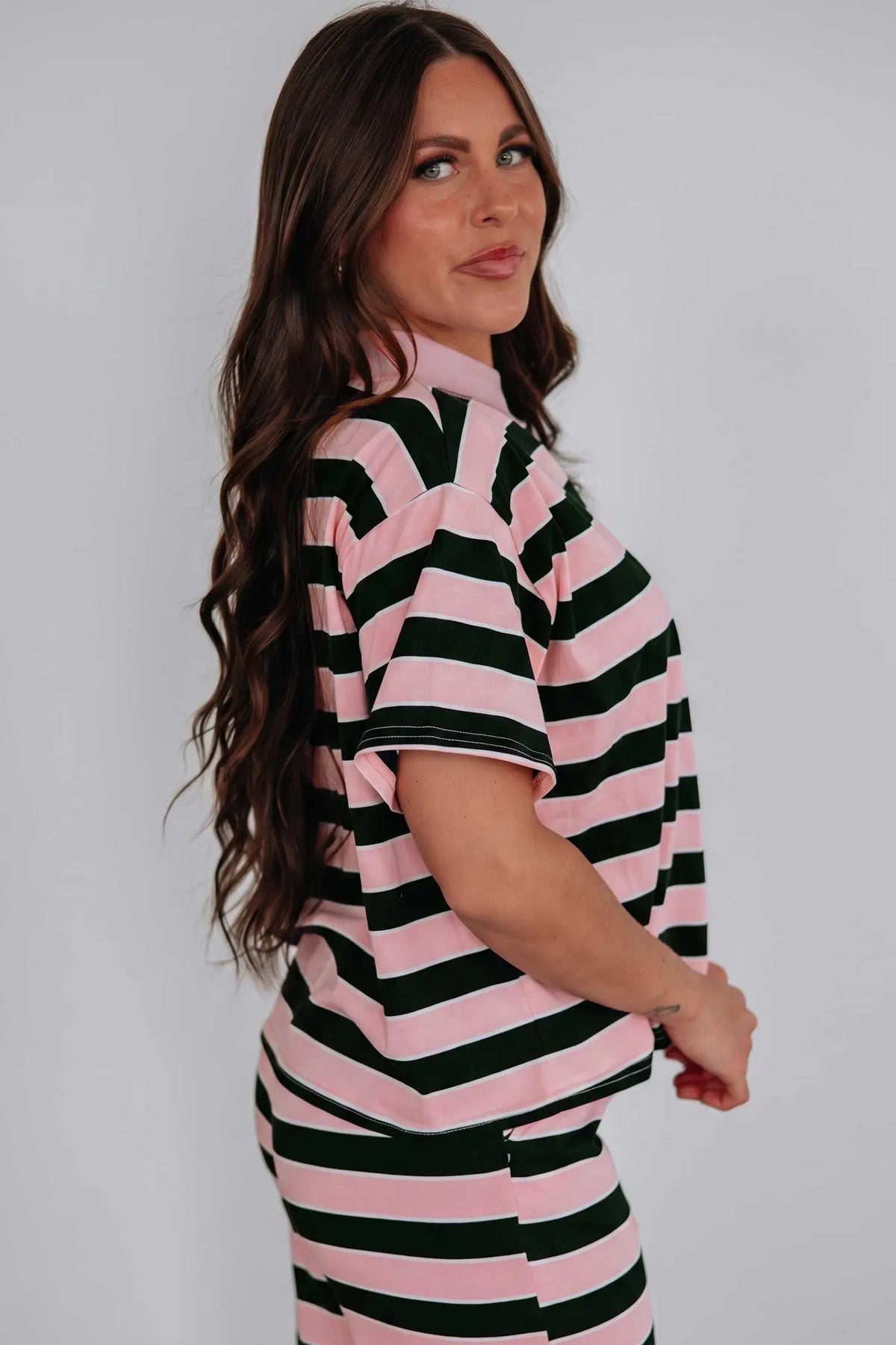 Two Piece Co-ord Set — Loose Tee and Trousers