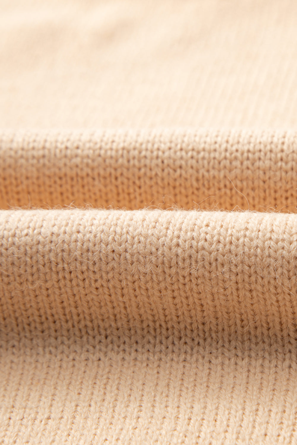 Colour Block Turtle Neck Drop Shoulder Knit Sweater Dear-Lover Dropshipping