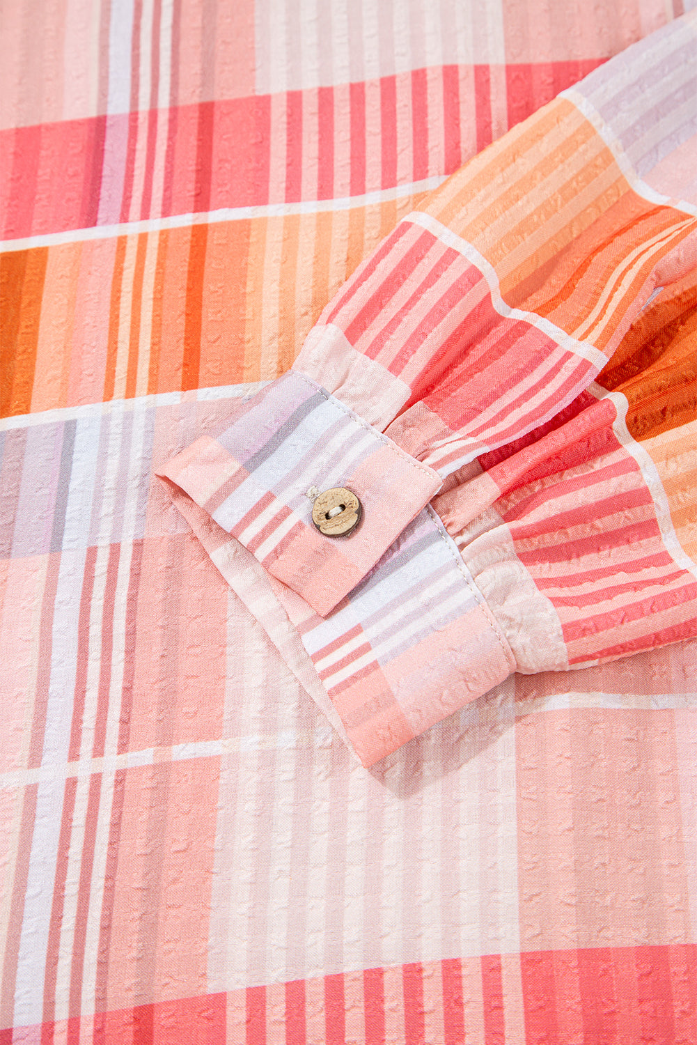 Pink Oversized Check Tunic Shirt - eAura