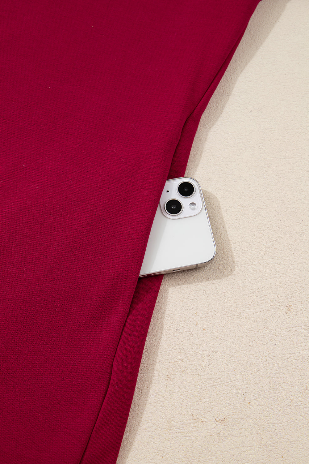 Contrast Striped Bow Detail Drop Shoulder Sweatshirt Dress with Pockets - eAura