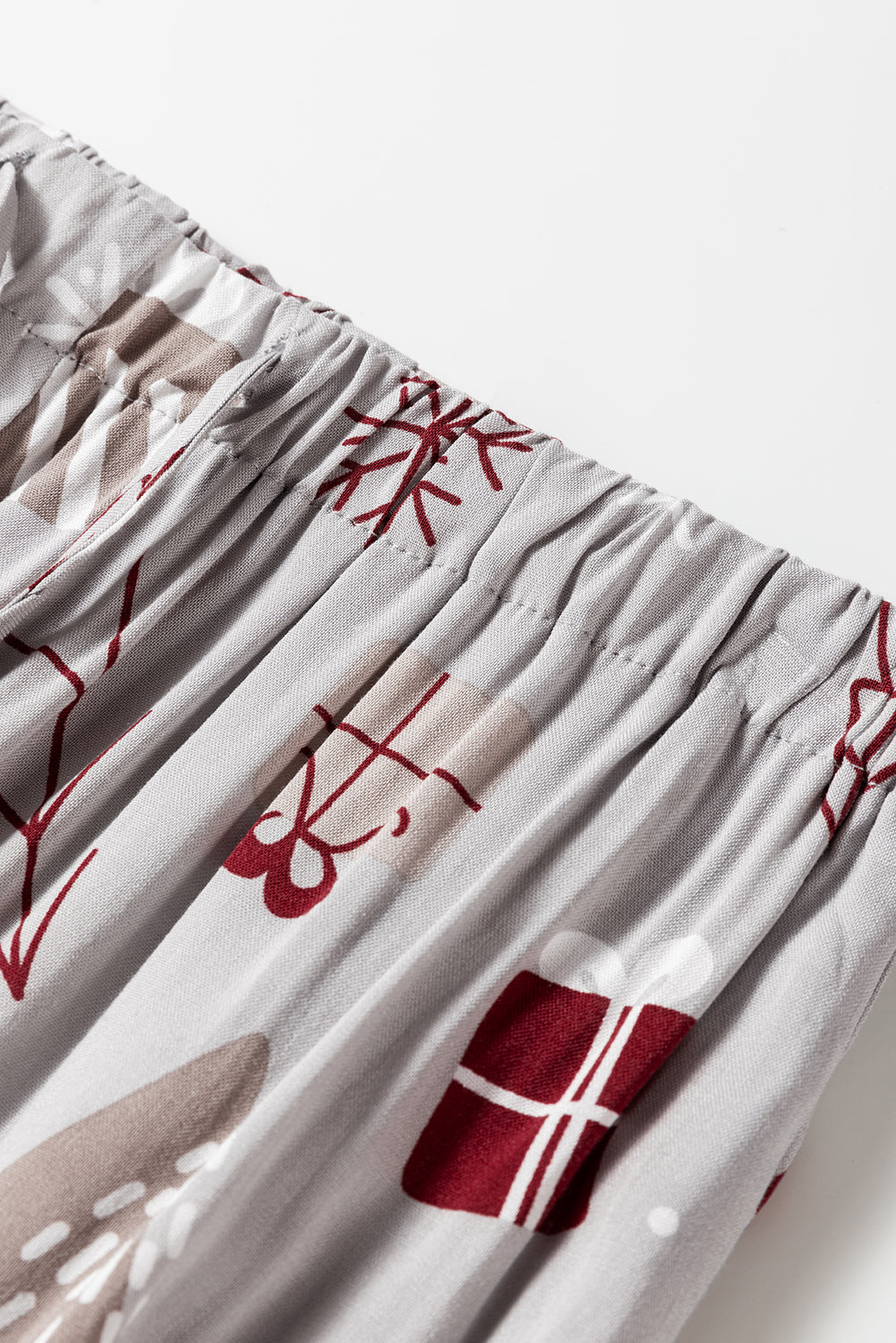 Christmas Print Shirt Pyjama Set eAura