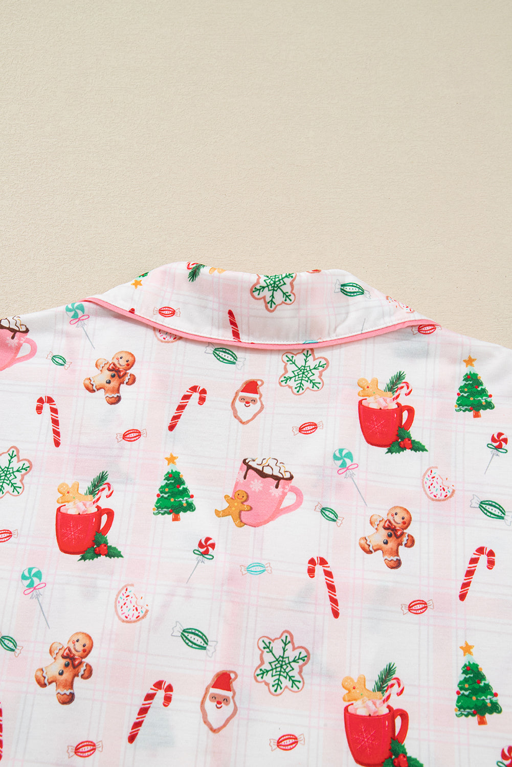 Pink Christmas Spirit Pyjama Set - eAura
