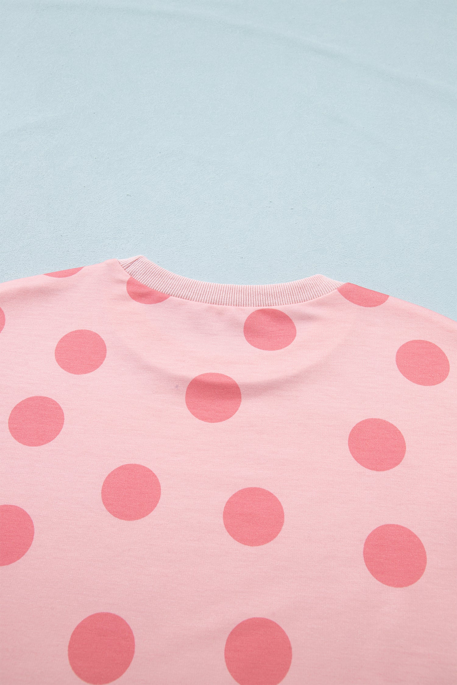 Polka Dot Short Sleeve Top Casual Skort 2pcs Outfit – White