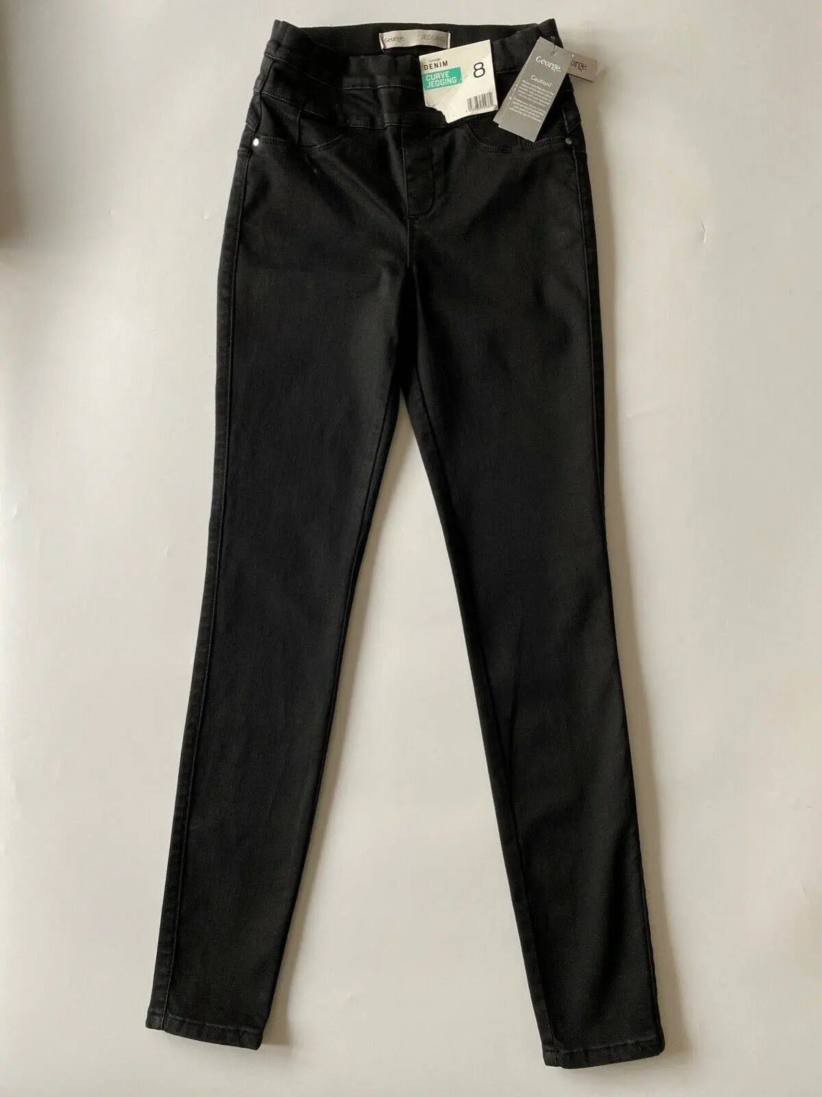 George Curve Jegging Size 8 Black - BB Fashion Outlet