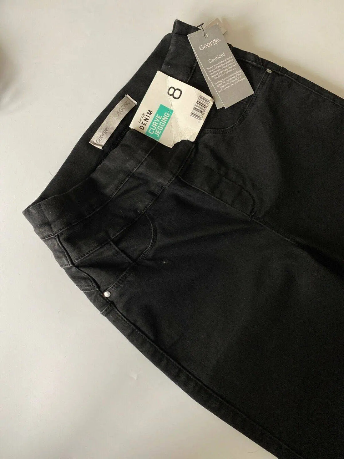 George Curve Jegging Size 8 Black - BB Fashion Outlet
