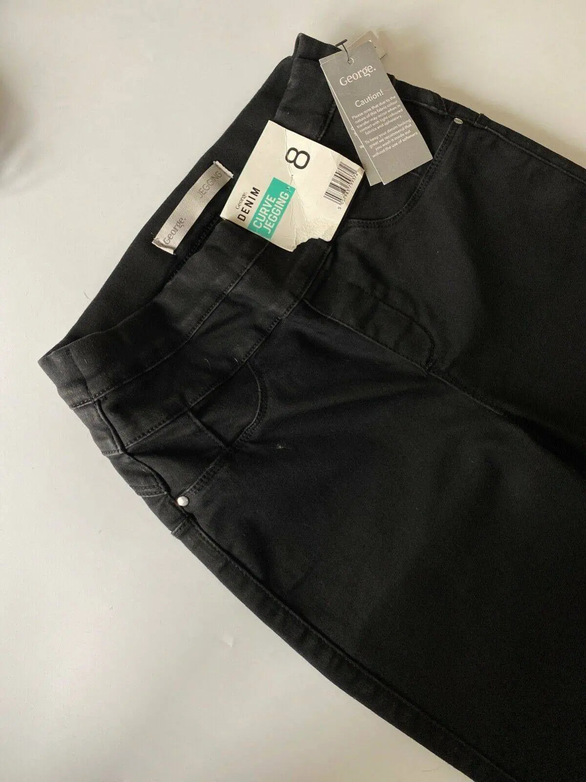 George Curve Jegging Size 8 Black - BB Fashion Outlet