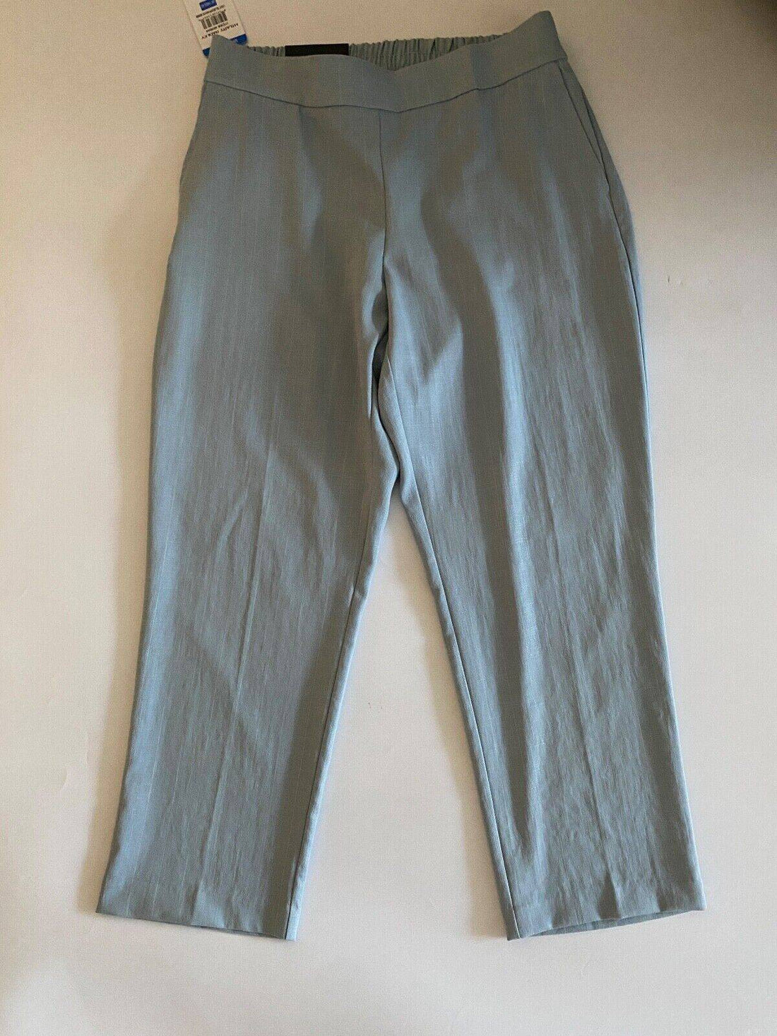 Hilary Radley Light Blue Pull-On Trousers Elasticated Waist L26" 10 12 14 16 18 - BB Fashion Outlet