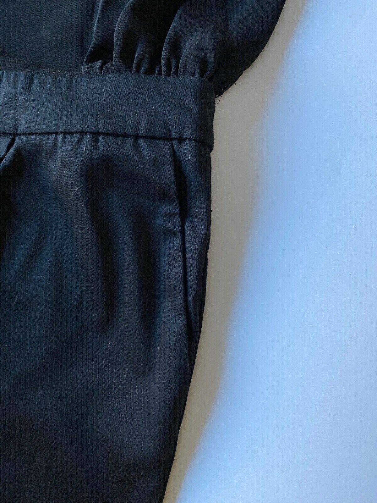 Mademoiselle R La Redoute Black Jumpsuit Open Back Size 18 UK - BB Fashion Outlet