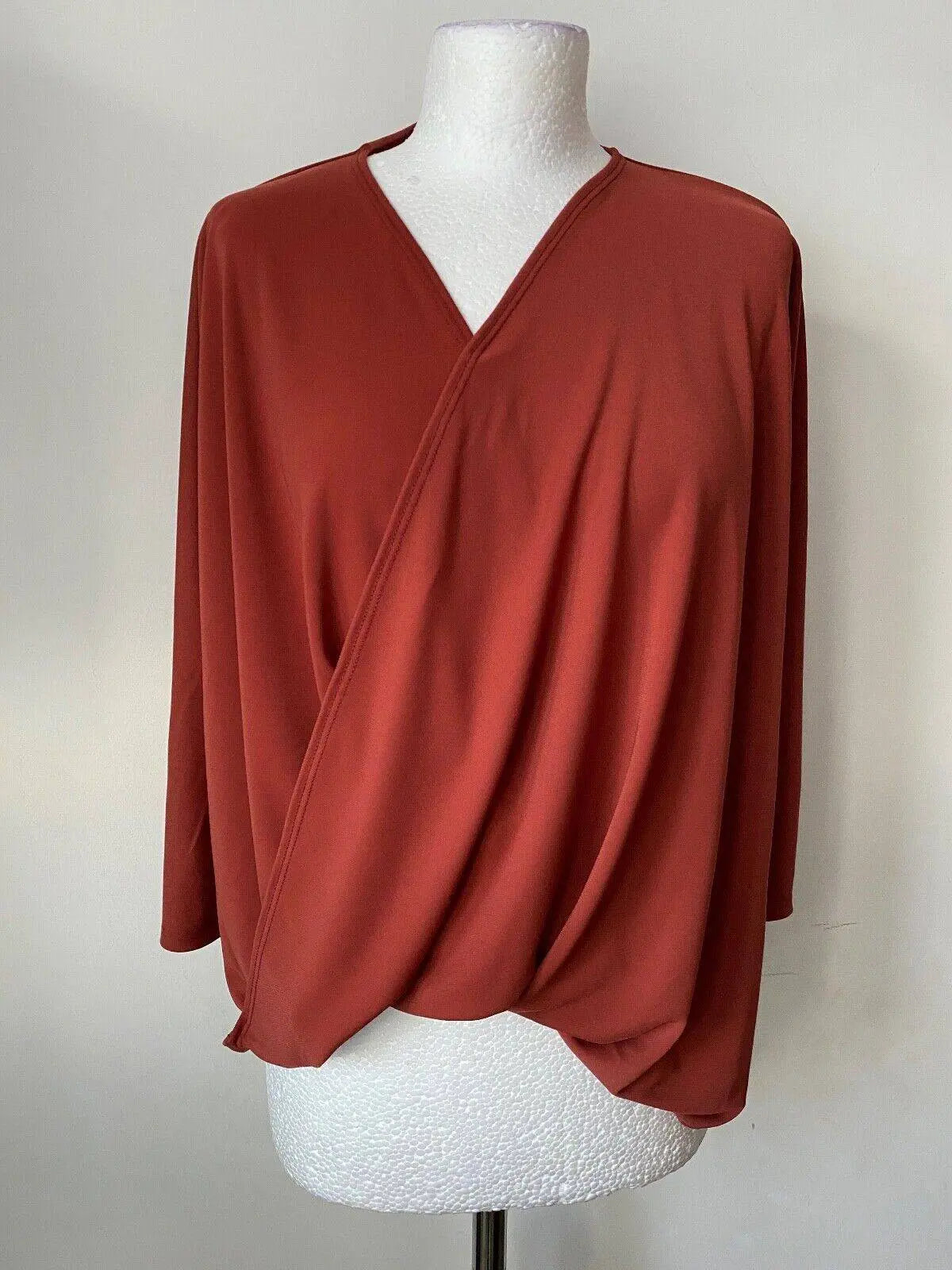Marla Wynne Luxe Twist  Top  S, M, L Colours: Olive, Spice, Black - BB Fashion Outlet