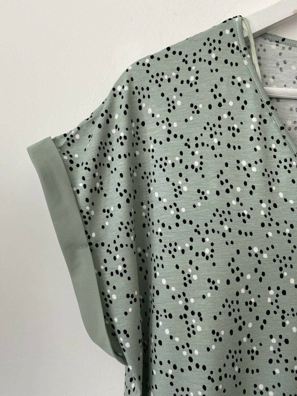 Matalan light Green spot T-Shirt Sizes 8, 10, 12, 14 UK - BB Fashion Outlet
