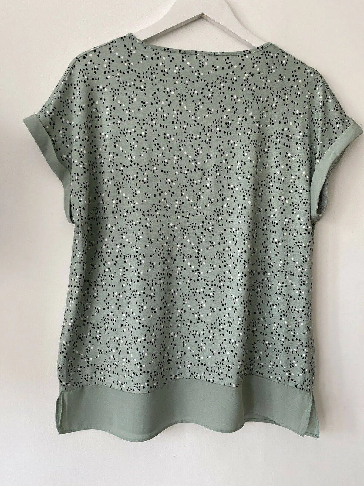 Matalan light Green spot T-Shirt Sizes 8, 10, 12, 14 UK - BB Fashion Outlet