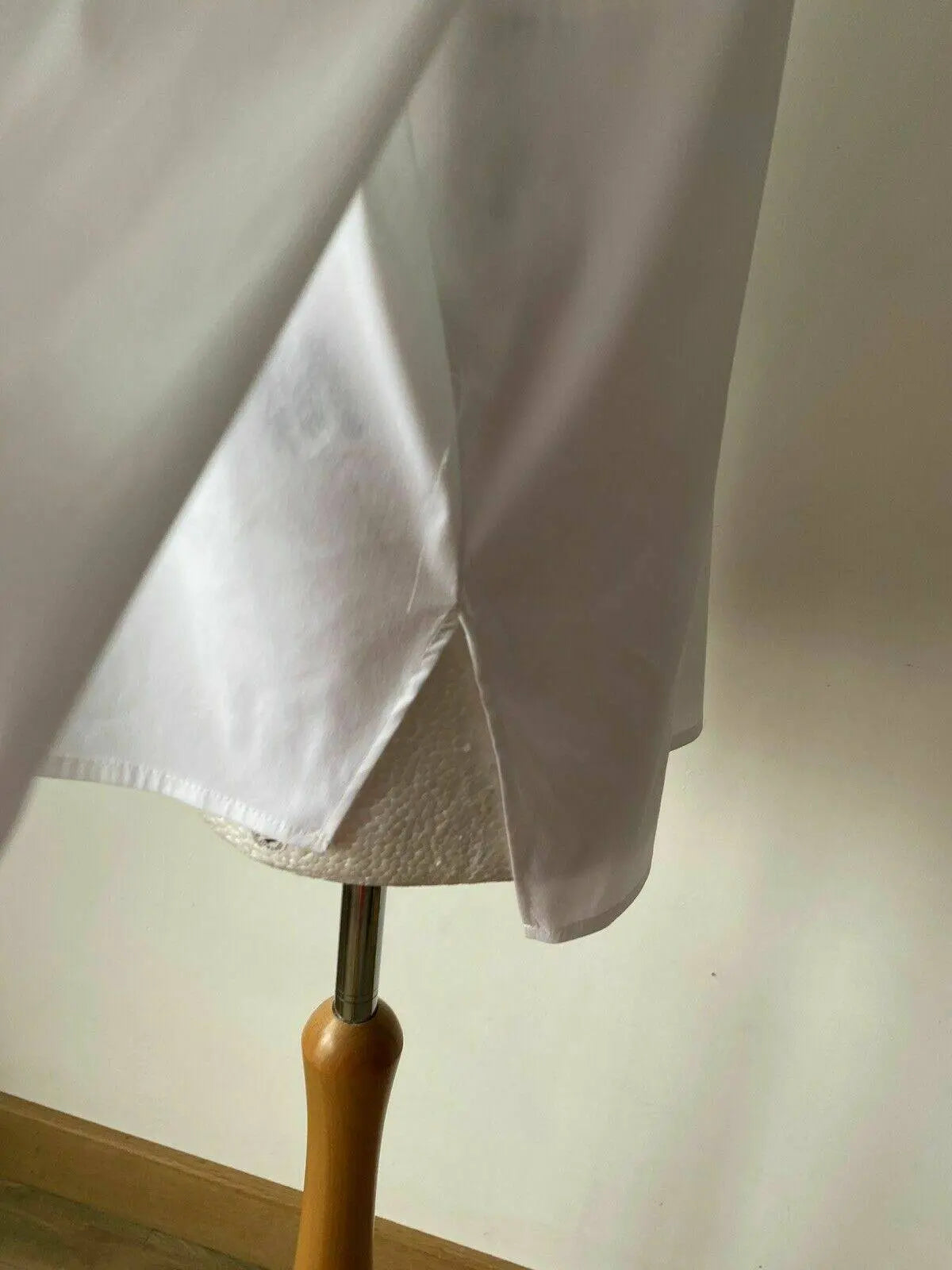 More & More White Shirt Long Sleeve Collared Wide Fit Shirt Size 10 - BB Fashion Outlet