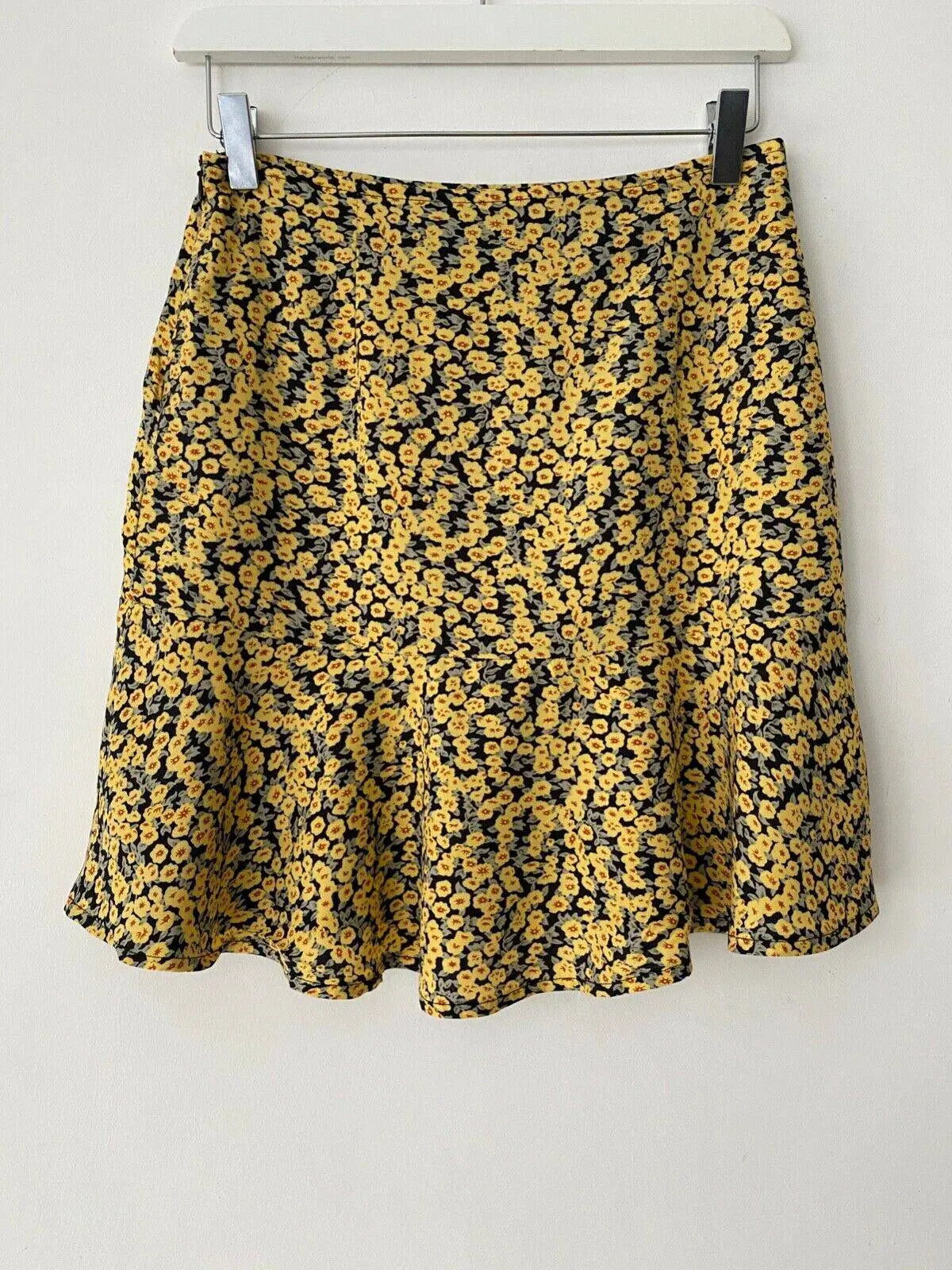 Motel Gaelle Mini Skirt Nloom Yellow Size S 10 - Beagle Boutique Fashion Outlet