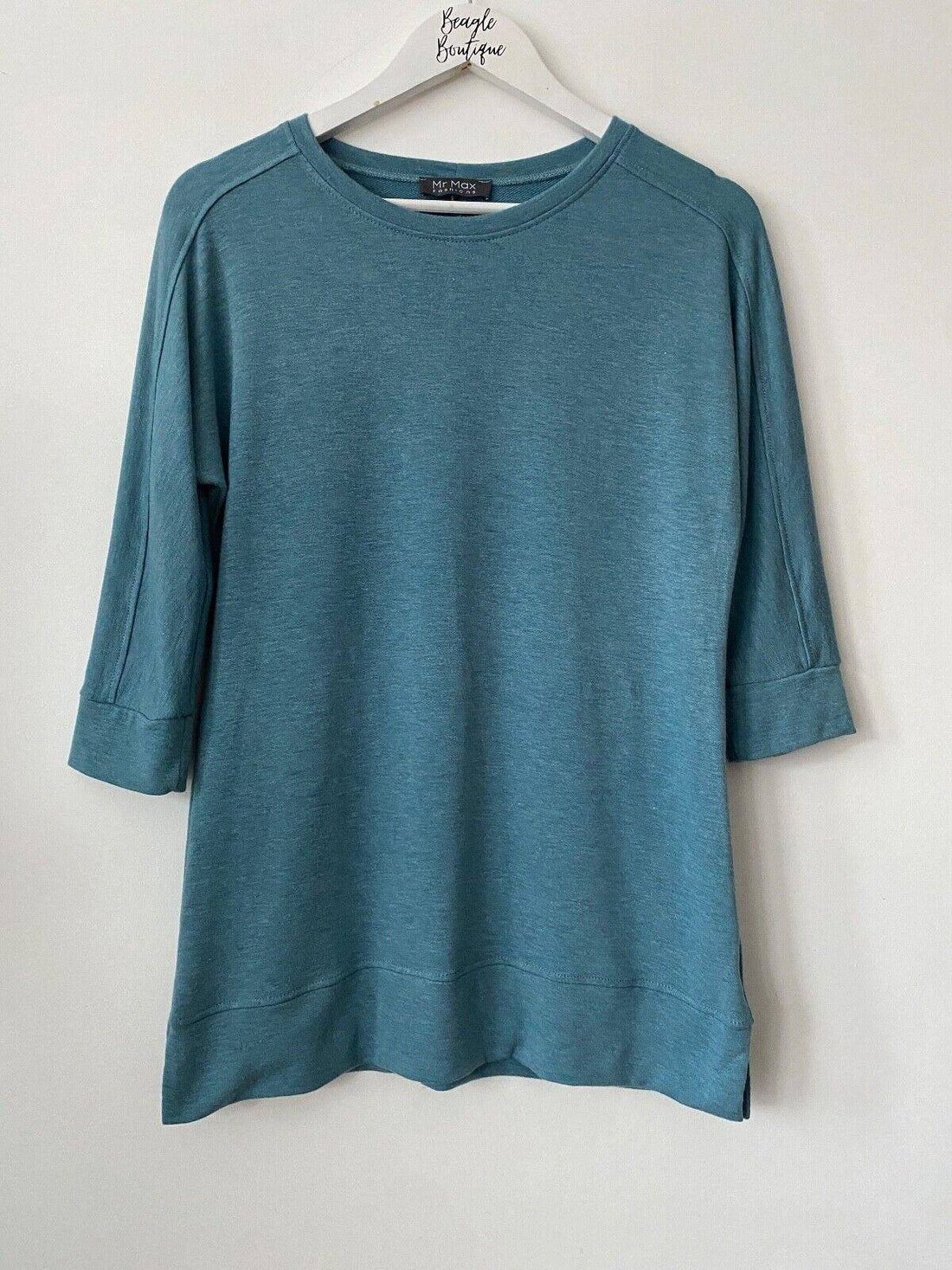 Mr Max Lightweight Sweatshirt Green Size S - BB Fashion Outlet