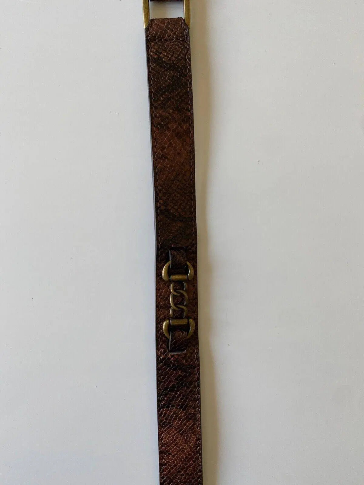 Next Brown LinkBelt Faux Snake Size S - BB Fashion Outlet