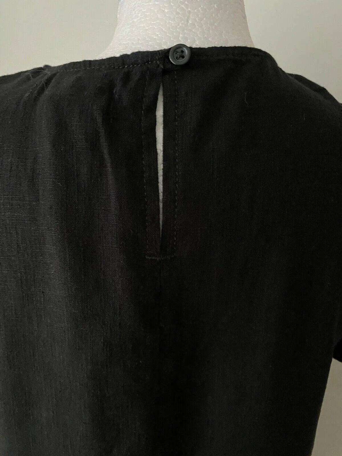 Next Linen Blend Collection Black Shift Dress Sizes 6, 8, 10, 12 - Beagle Boutique Fashion Outlet