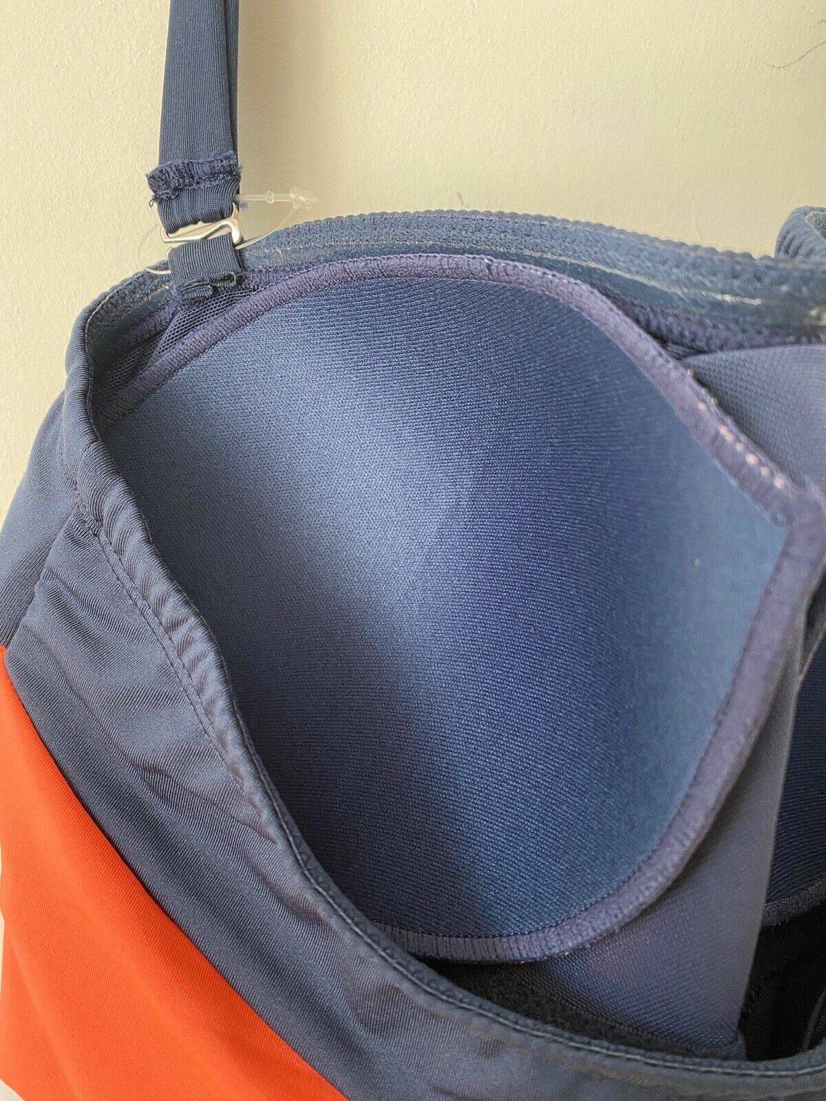 Next Colourblock Halter-neck tie Swimsuit 6, 8, 10, 18, 20 UK - BB Fashion Outlet