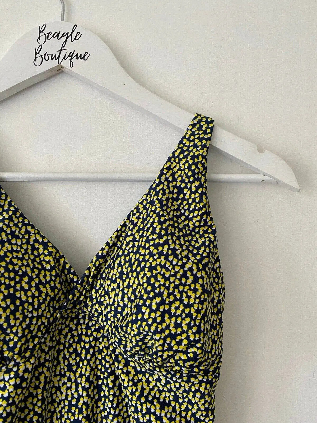 Next Blue Yellow Skirted Swimsuit 8, 10, 12, 14, 16, 20 UK - BB Fashion Outlet