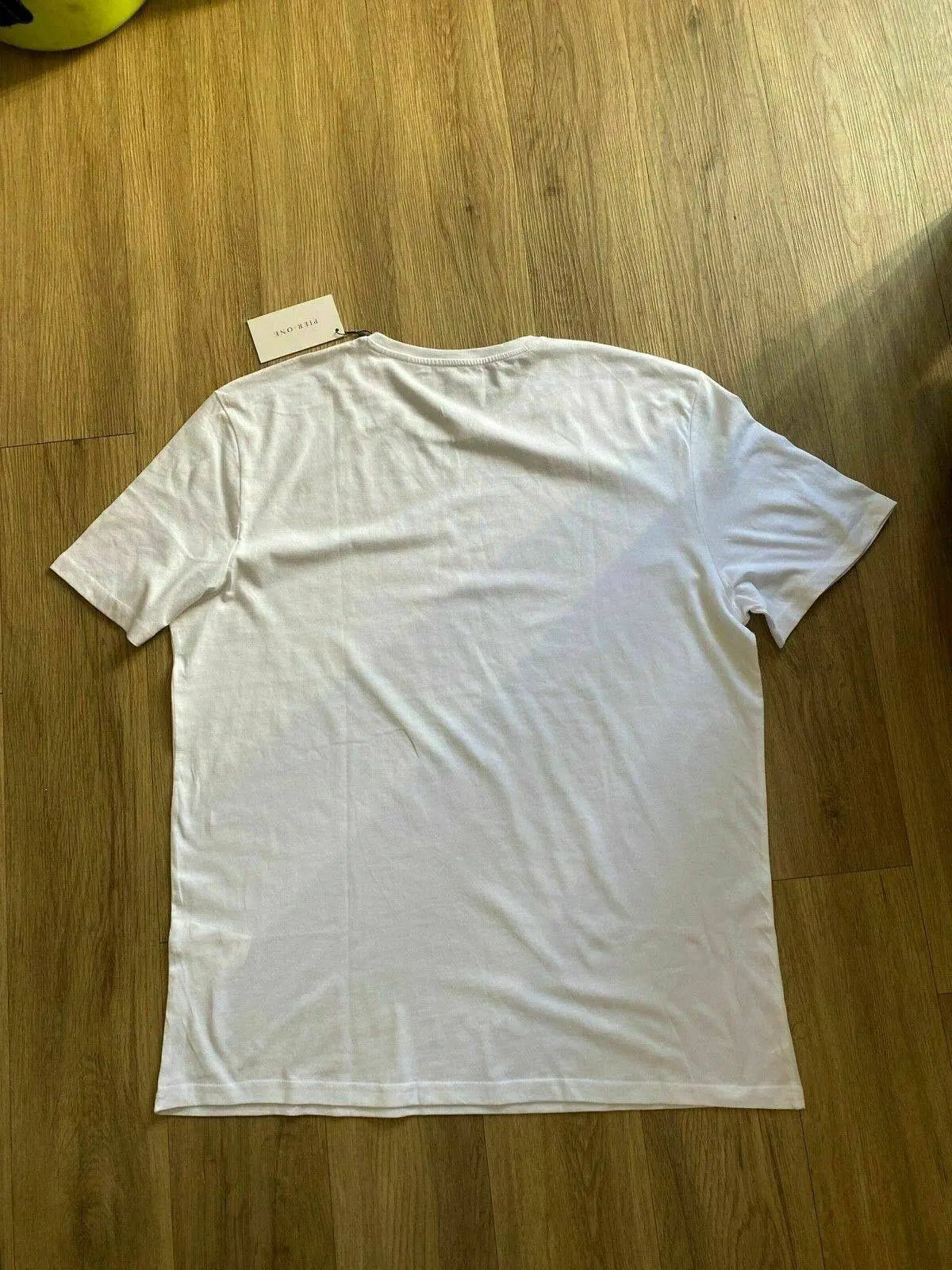 Pier One Men's White Plain T-Shirt Size 3XL - Beagle Boutique Fashion Outlet