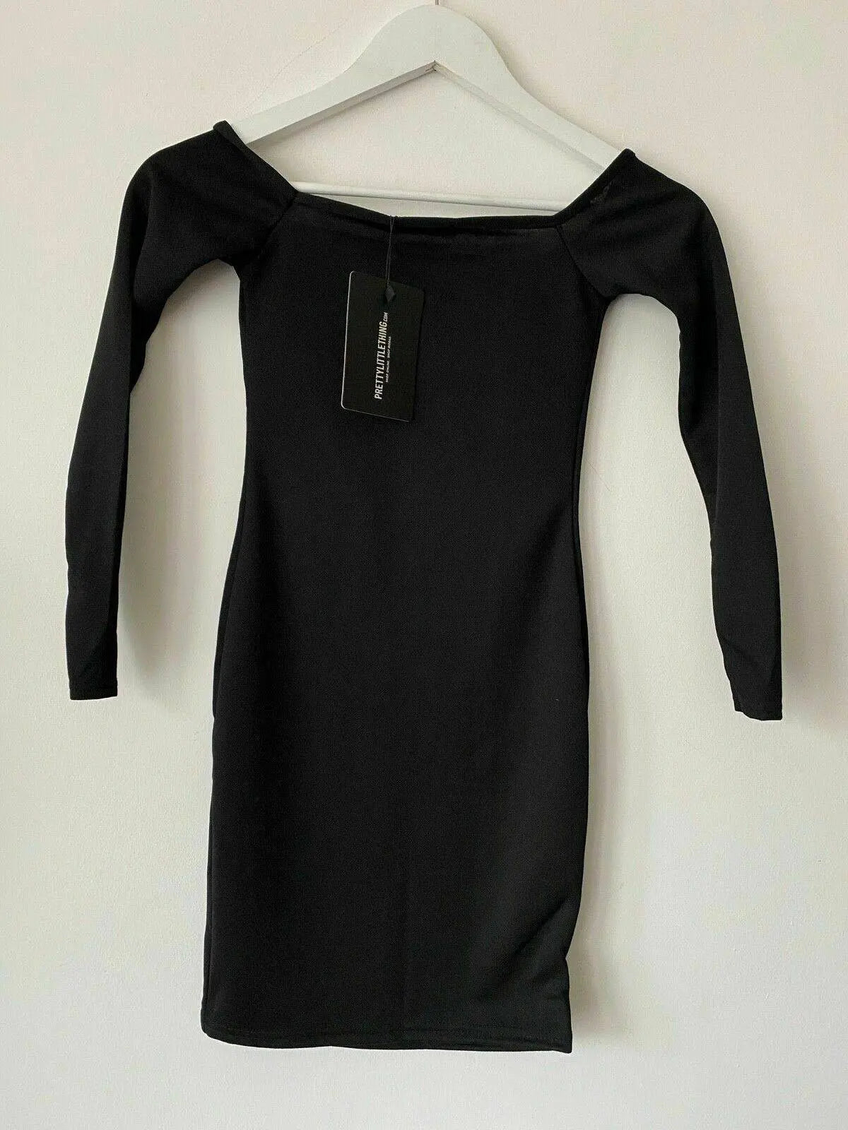 PrettyLittleThing Black Bardot Bodycon Dress Sizes 4 and 6 available - BB Fashion Outlet