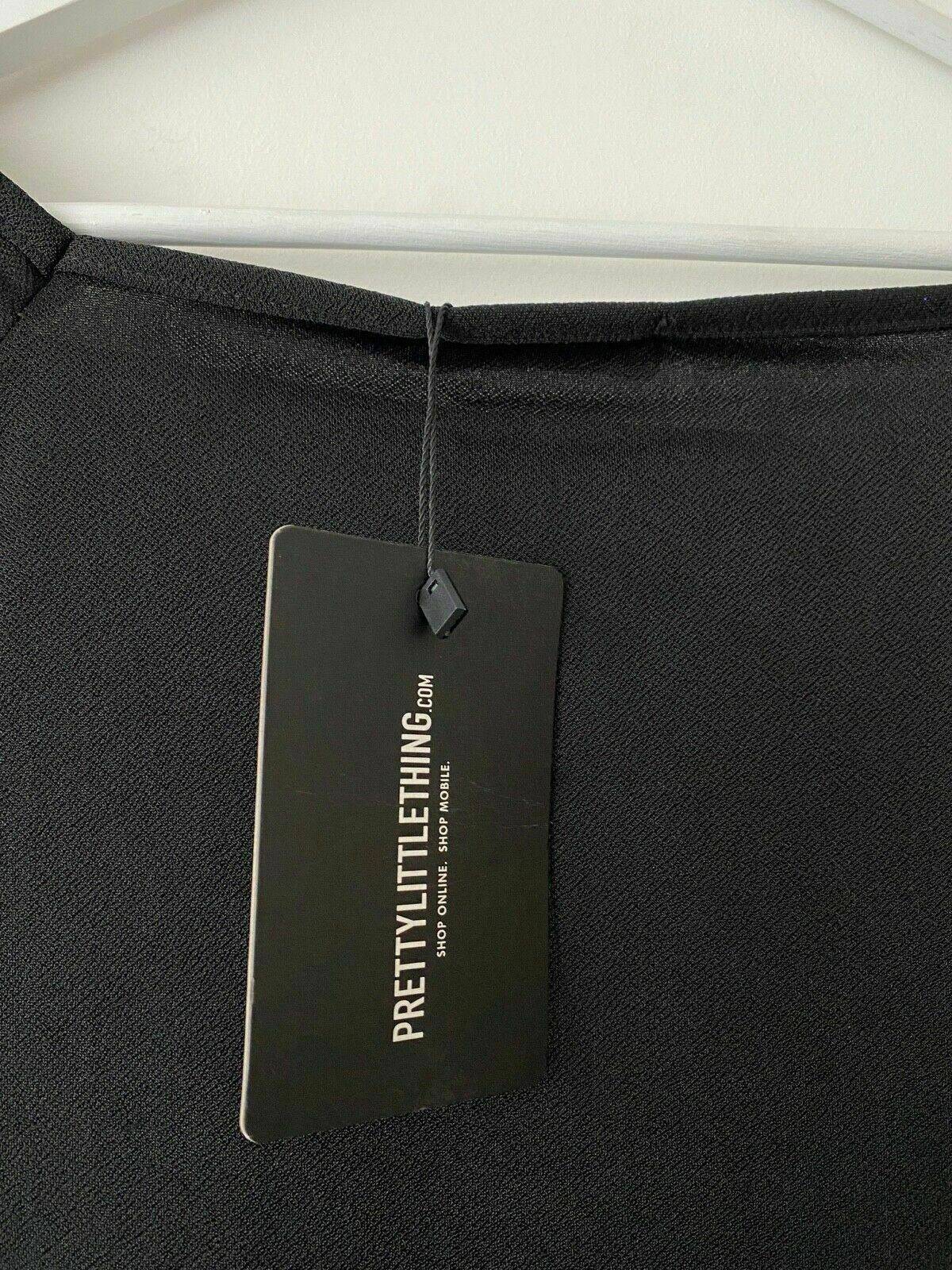 PrettyLittleThing Black Bardot Bodycon Dress Sizes 4 and 6 available - BB Fashion Outlet