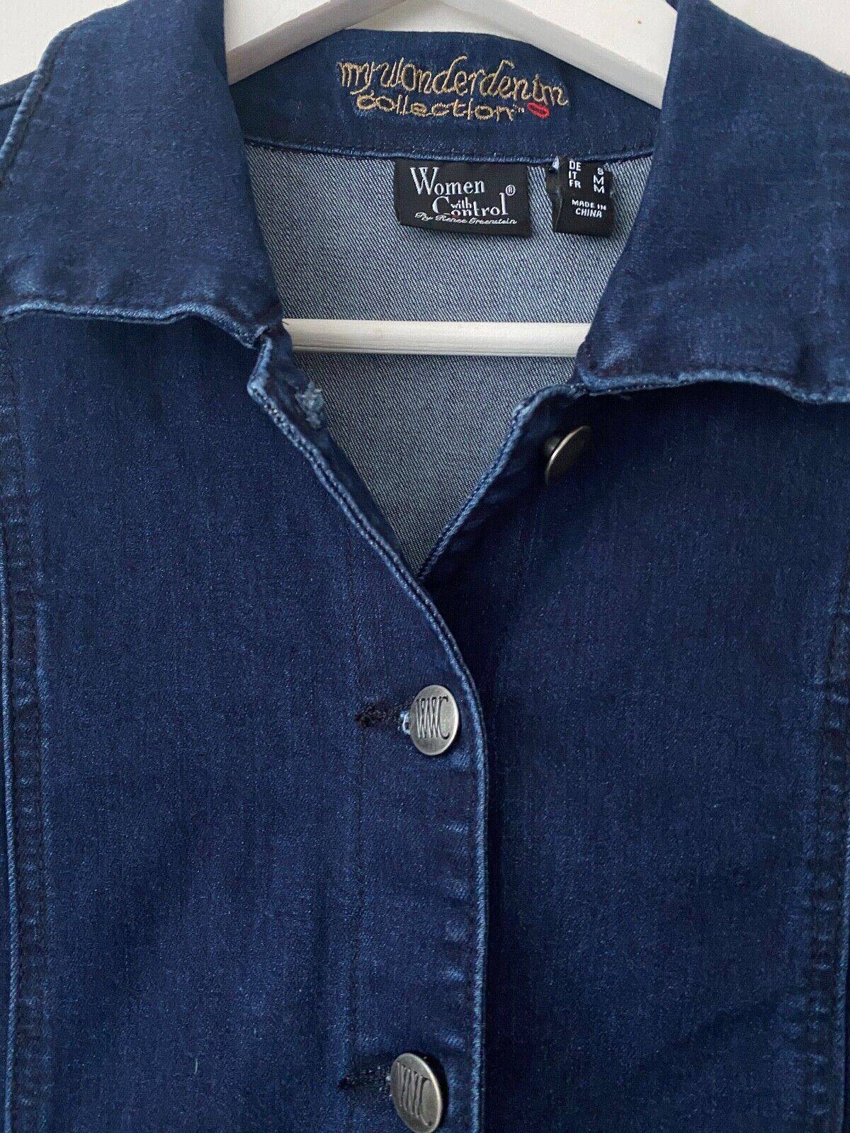 My Wonder Denim Collection by Renee Greenstein Indigo Denim Jacket S, M - BB Fashion Outlet