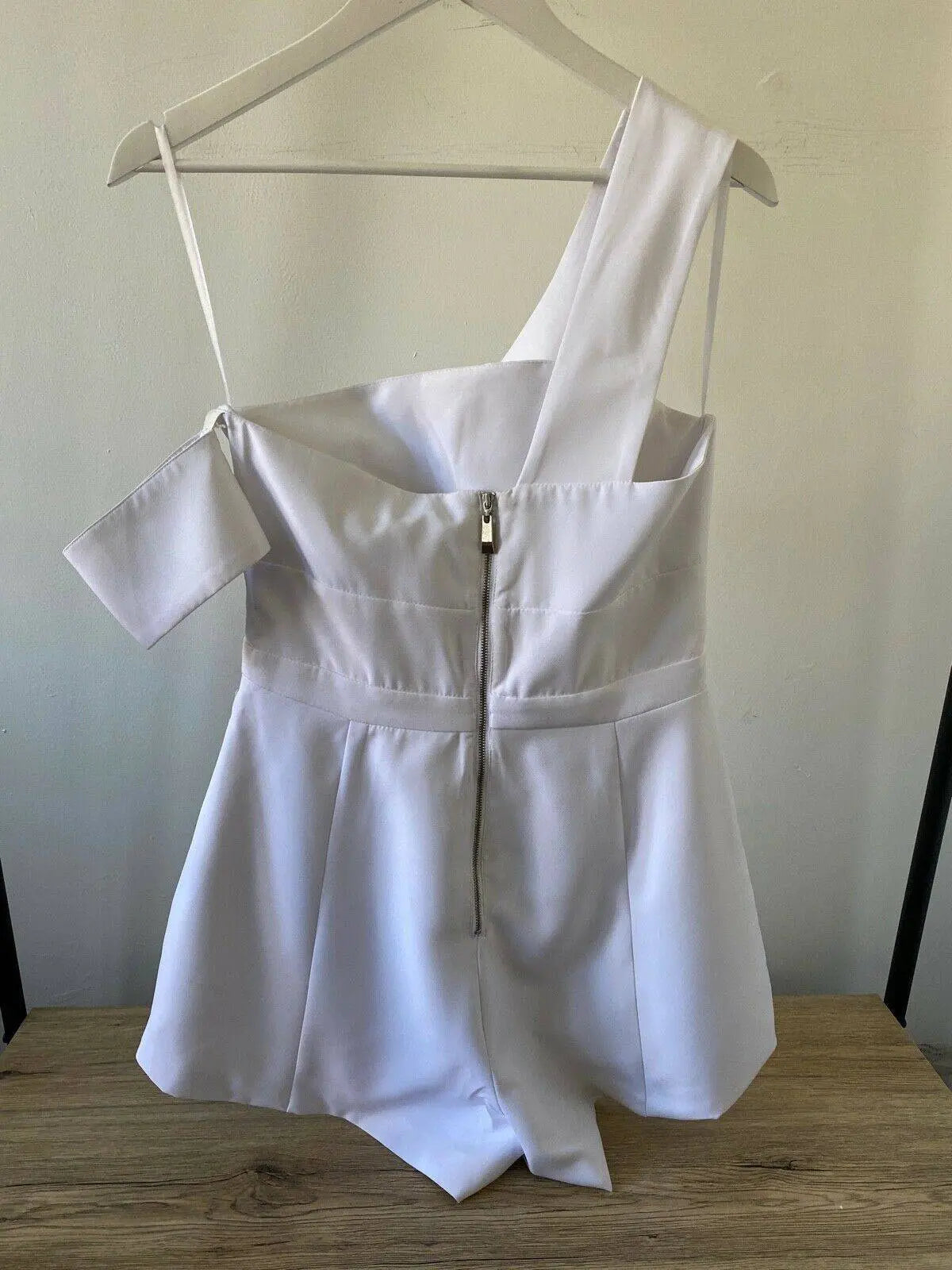 Runaway Elixir Playsuit White Sizes 8, 12 UK - BB Fashion Outlet