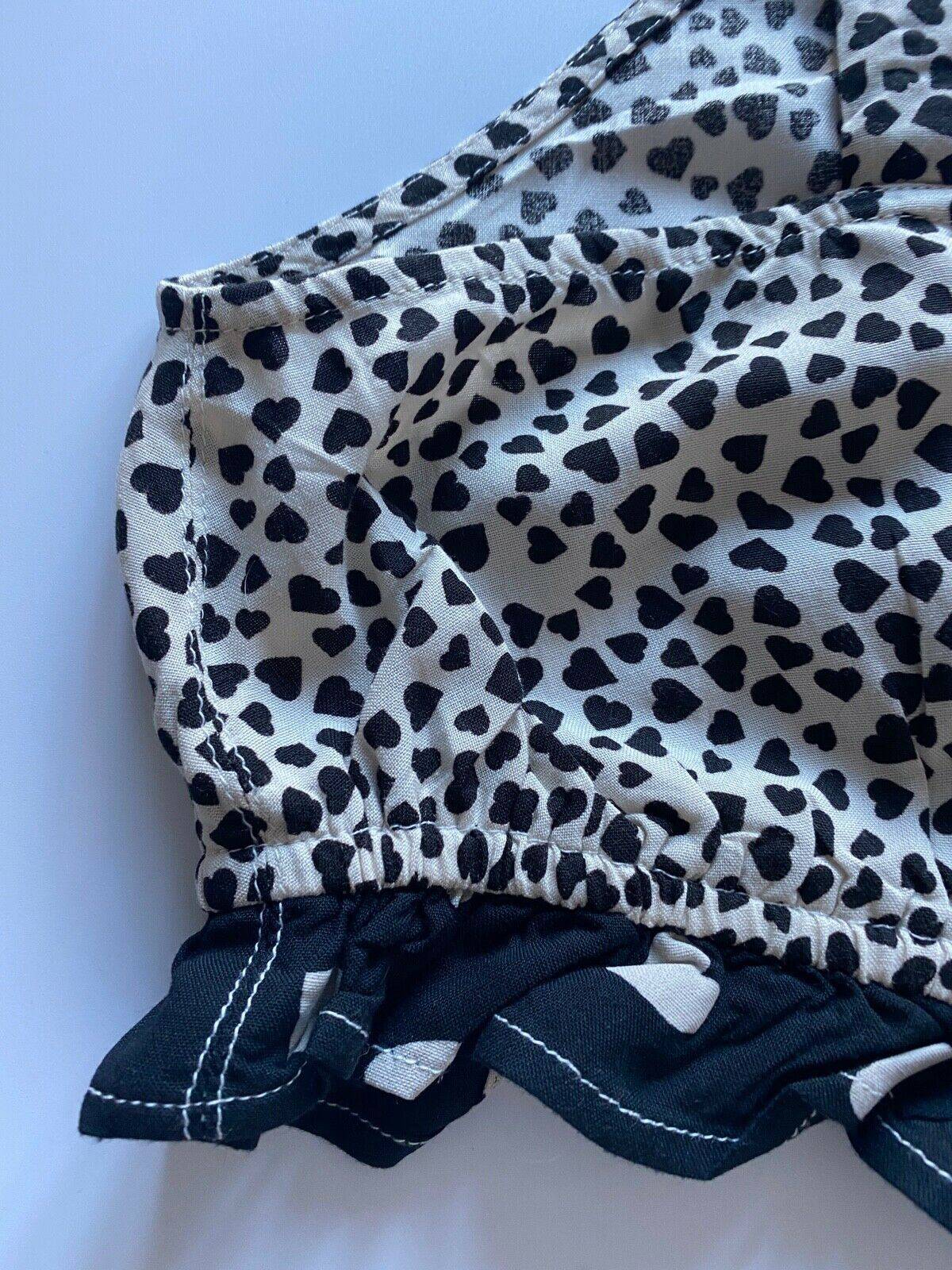 Topshop Heart Pattern Bralet Size M - BB Fashion Outlet