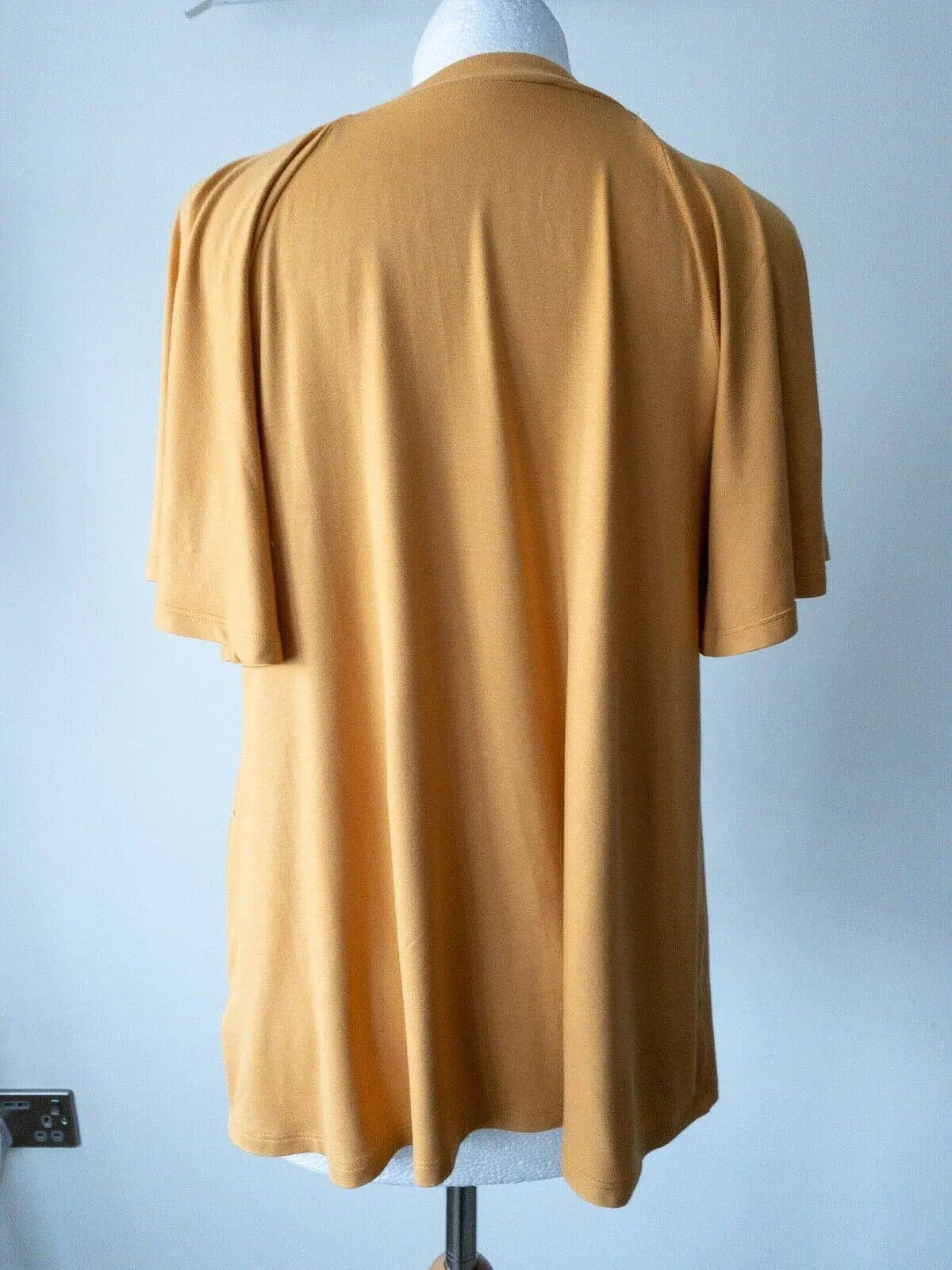 Mustard Yellow Flared Top Size 12 - Beagle Boutique Fashion Outlet