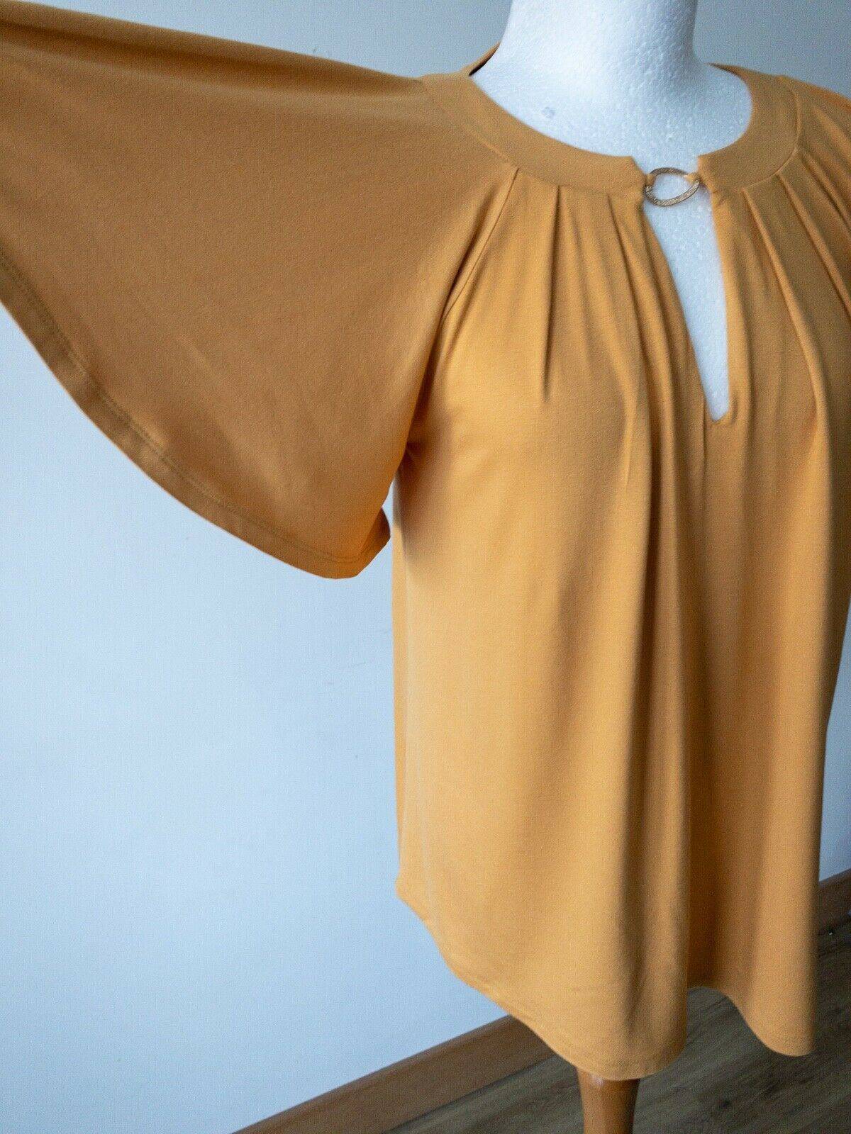 Mustard Yellow Flared Top Size 12 - Beagle Boutique Fashion Outlet