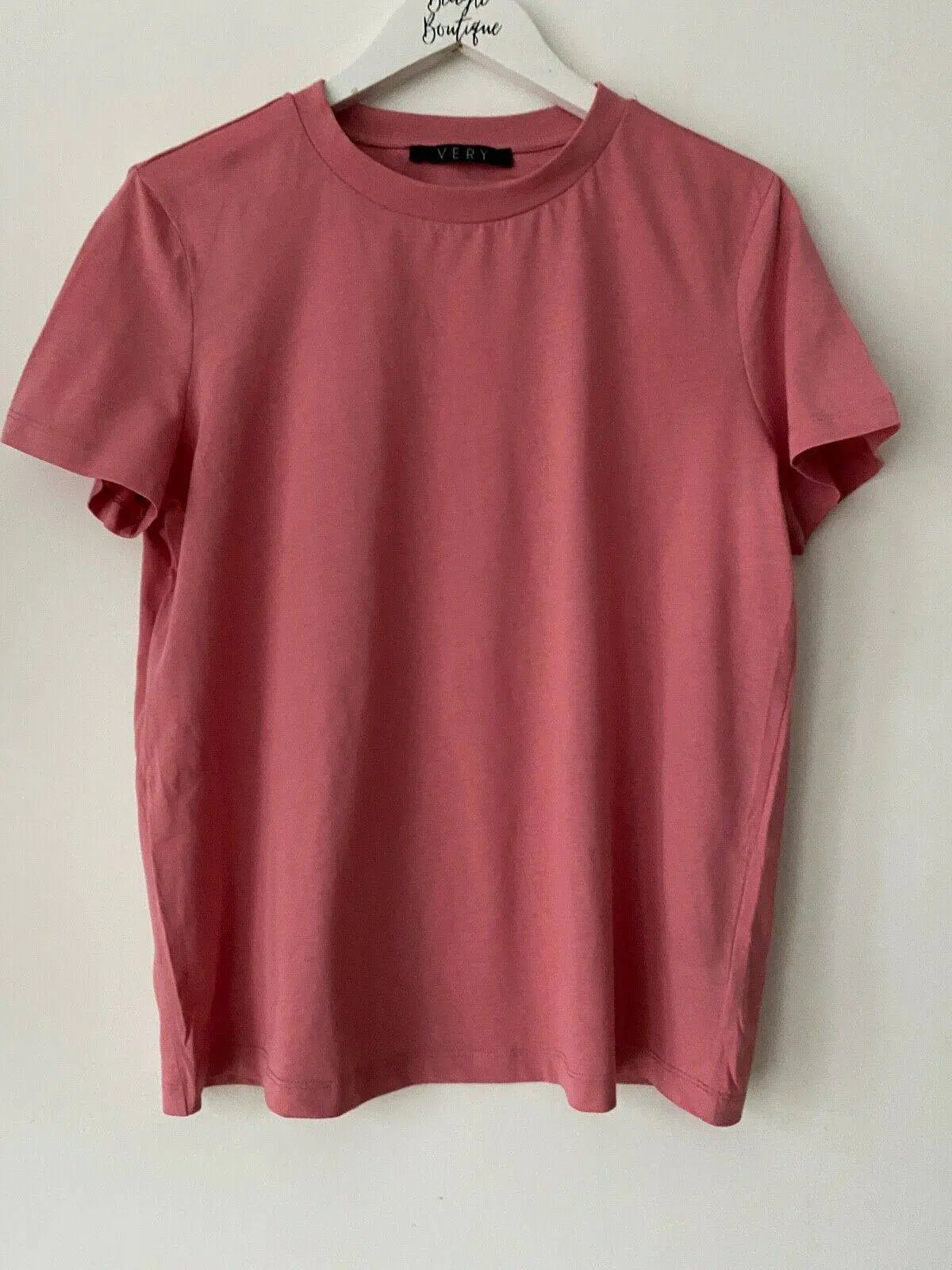 Very Cotton T-Shirt  Hearts, Floral, Pink Sizes 6, 10, 12, 14 - BB Fashion Outlet